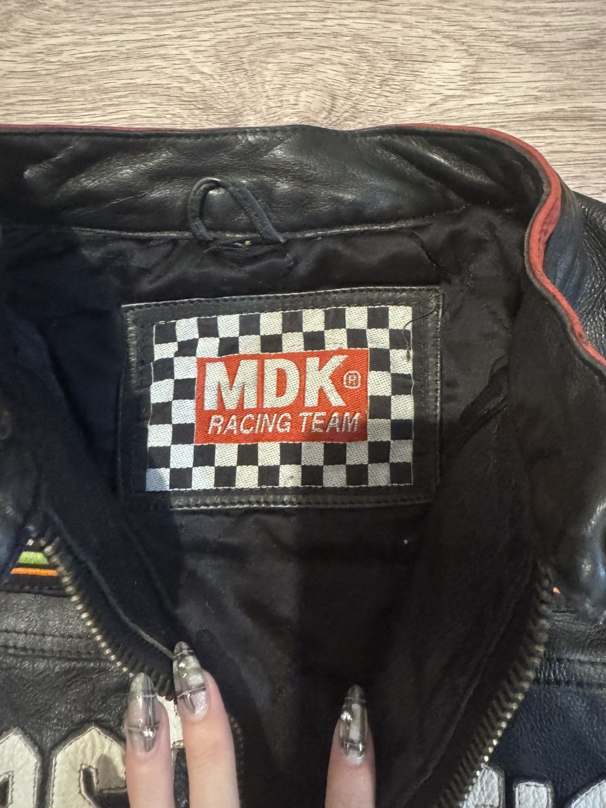 Other rare vintage Chesterfield racing/moto leather jacket Size US M / EU 48-50 / 2 - 4 Thumbnail