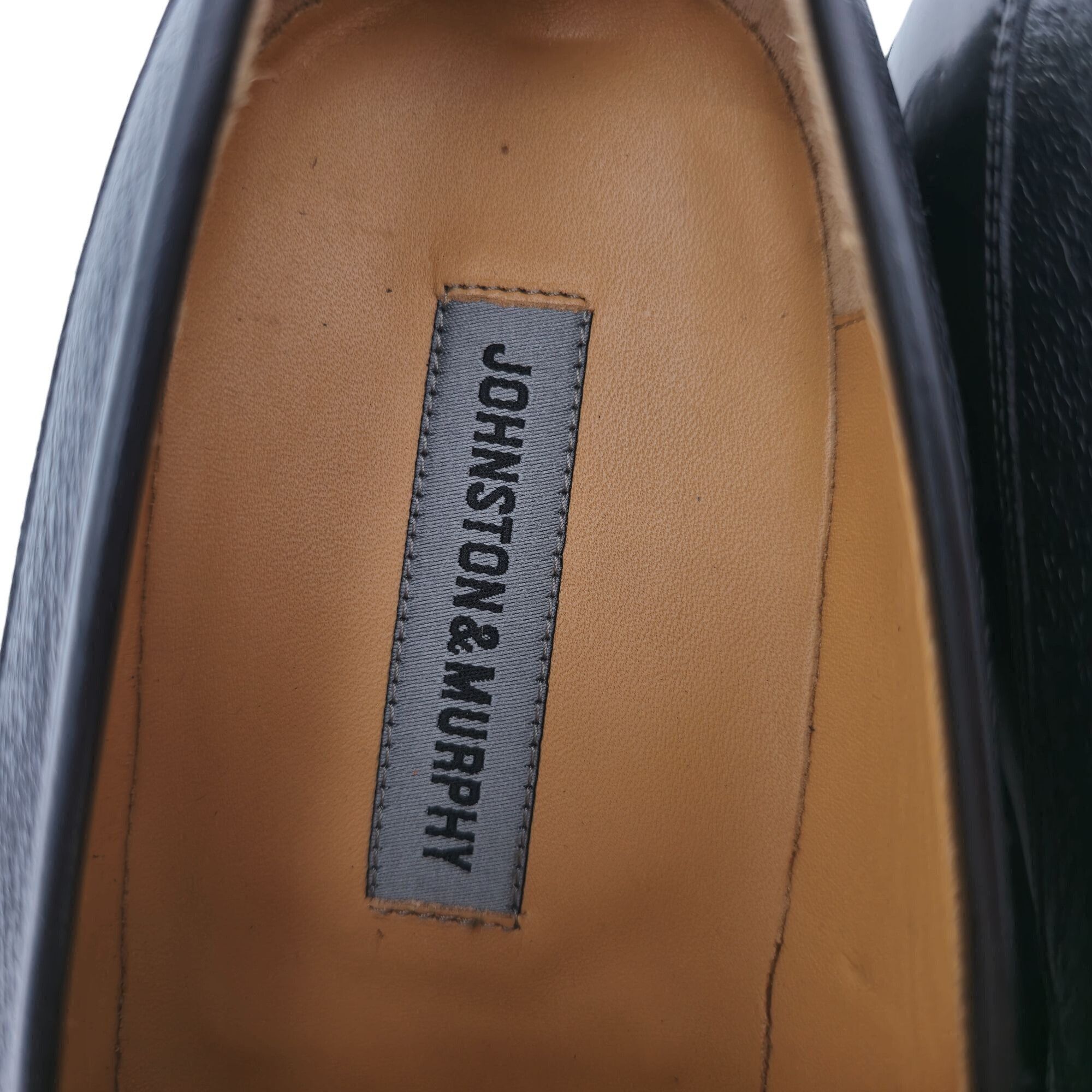 Johnston & Murphy NEW Johnston & Murphy Men's size 9.5W Black Deerskin Leather Size US 9.5 / EU 42-43 - 15 Thumbnail