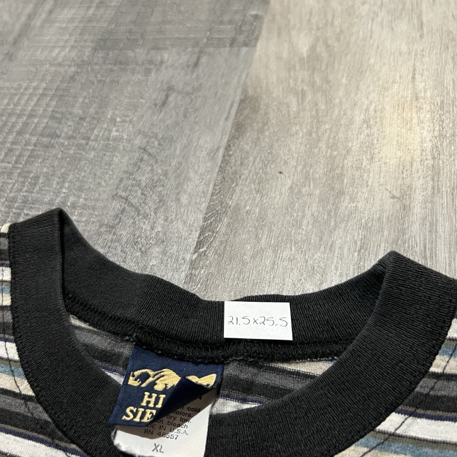 High Sierra VTG Striped Skater Surf T Shirt High Sierra 90s USA T Shirt Size US XL / EU 56 / 4 - 4 Thumbnail