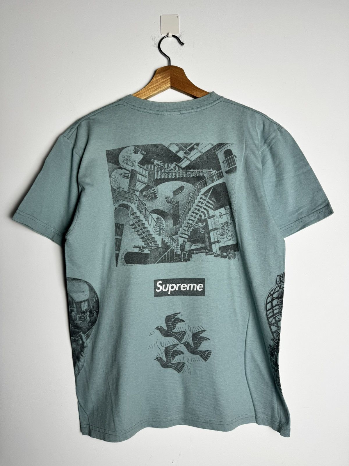 Supreme Supreme MC Escher Collage T - Shirt Size US M / EU 48-50 / 2 - 2 Thumbnail