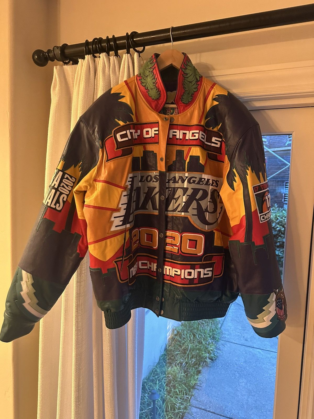 Jeff Hamilton Lakers Championship Jacket - Jeff Hamilton Size US M / EU 48-50 / 2 - 1 Thumbnail