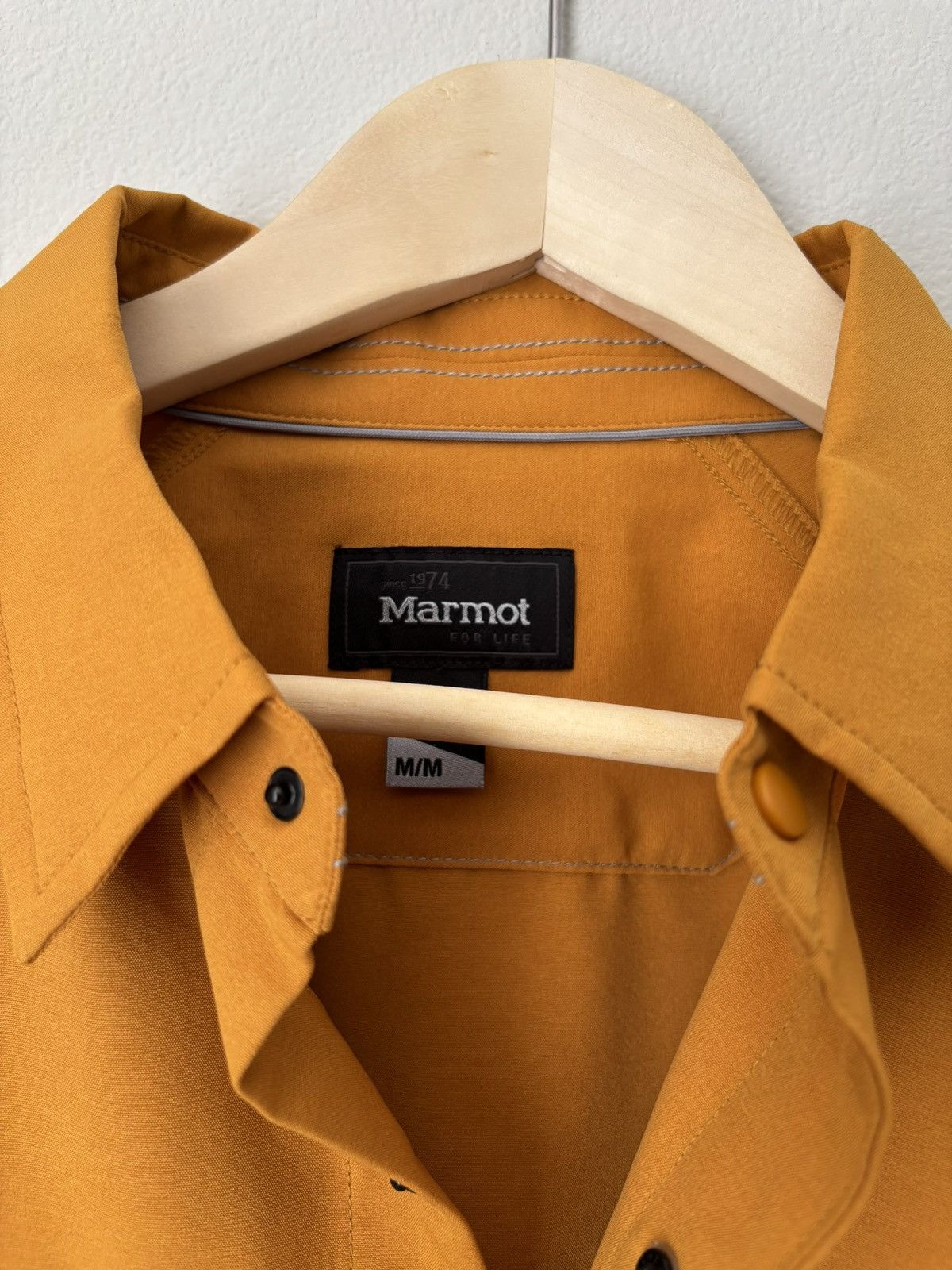 Marmot Marmot Yellow Casual Button Down Shirt Short Sleeve Size US M / EU 48-50 / 2 - 3 Thumbnail