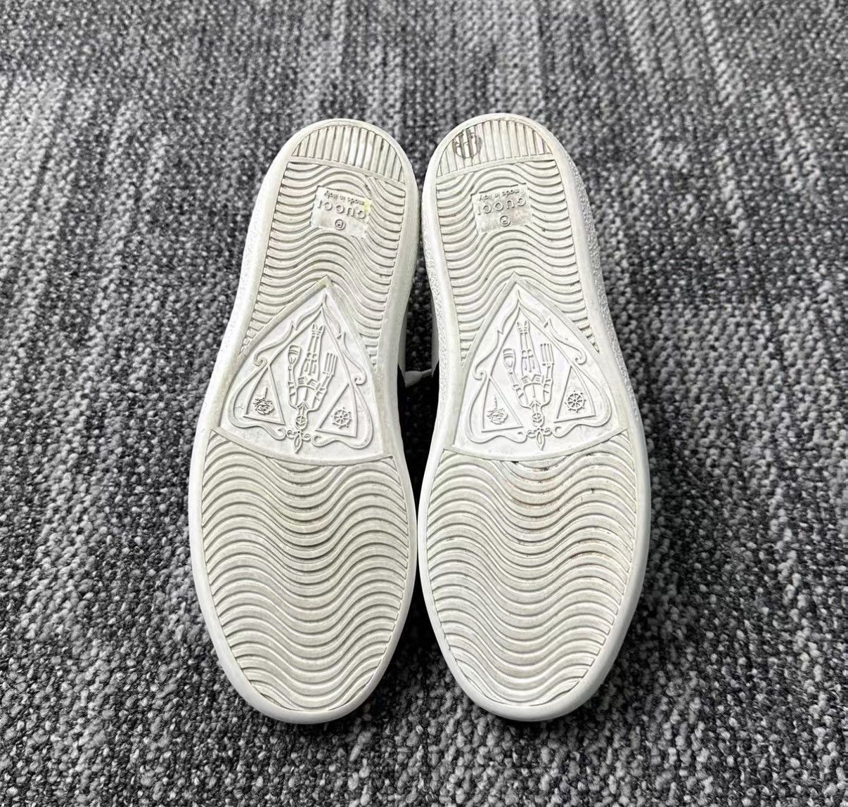 Gucci Gucci ACE Cherry White Sneakers J42 Size US 4.5 / IT 34.5 - 6 Thumbnail