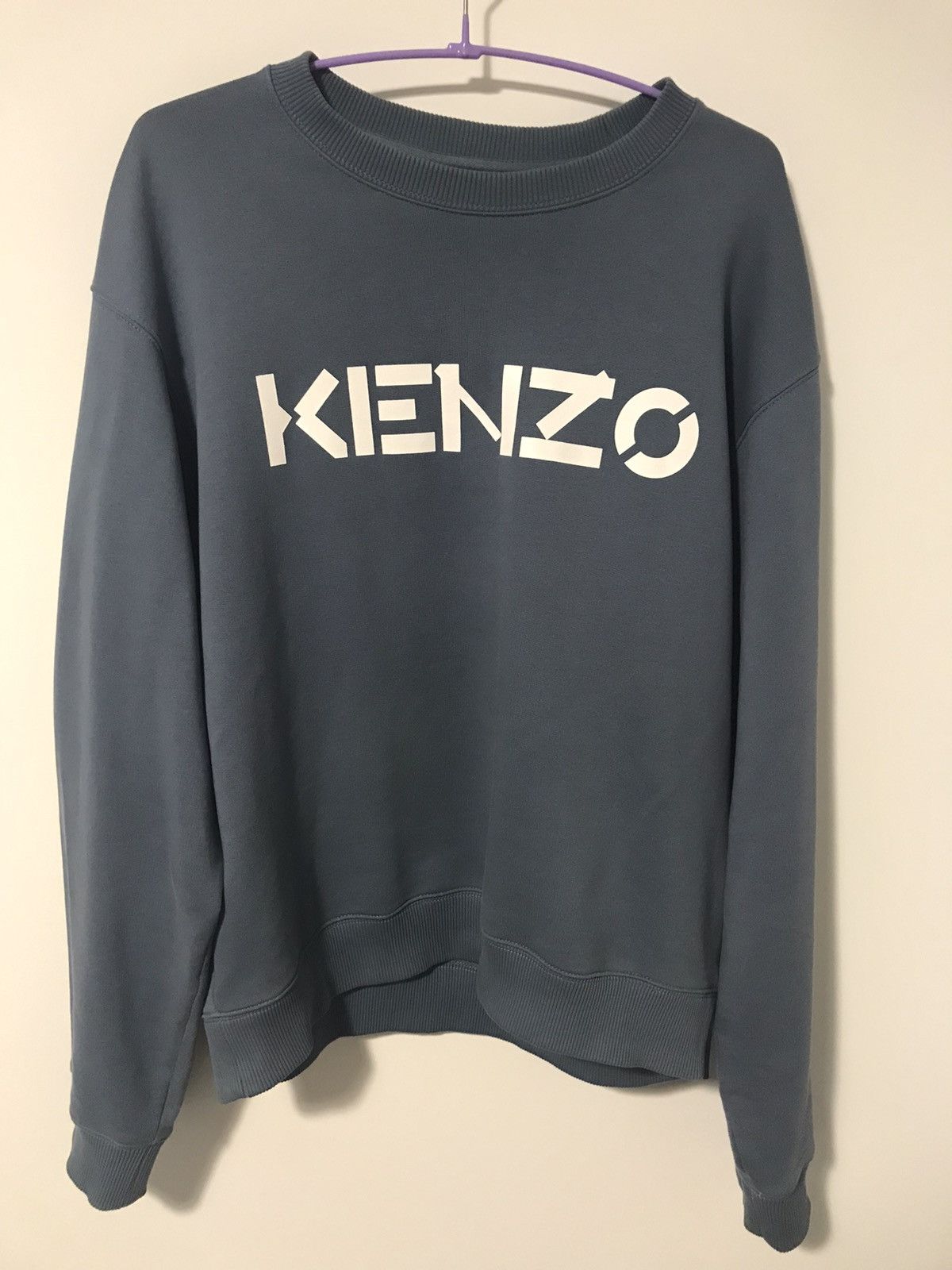 Kenzo Kenzo blue sweatshirt Size US L / EU 52-54 / 3 - 1 Thumbnail