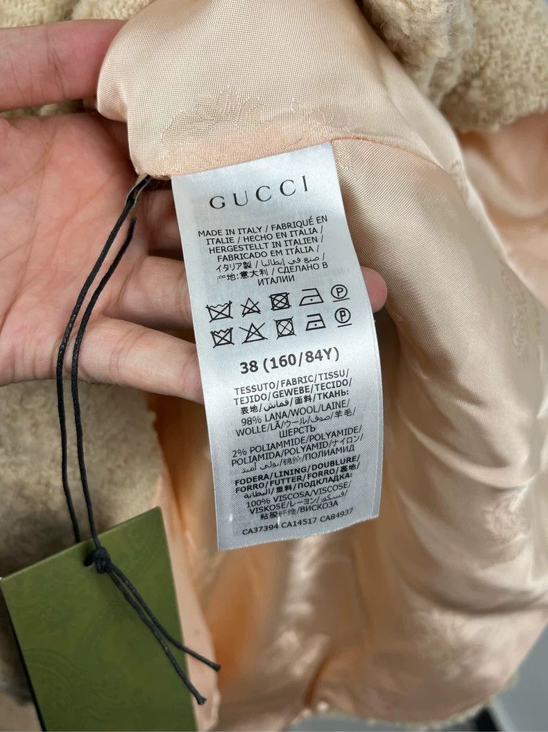 Gucci Gucci Tweed lapel single-breasted long-sleeved jacket 2504- Size XS / US 0-2 / IT 36-38 - 5 Thumbnail