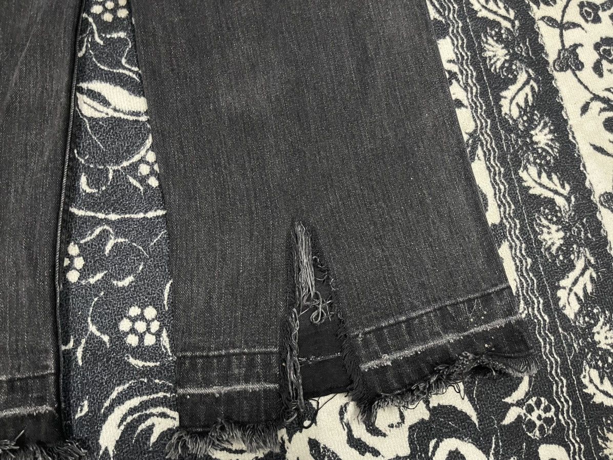 Japanese Brand 90s RARE THE BLACK TOKYO SALVEDGE JEANS DISTRESSED DESIGN Size 28" / US 6 / IT 42 - 18 Thumbnail