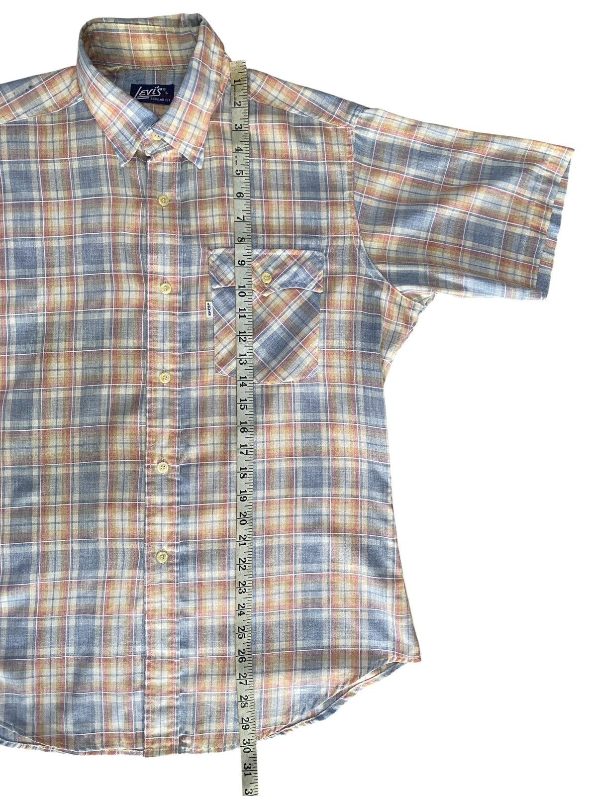 Levi's Vintage Levi’s Plaid Button Shirt Size US L / EU 52-54 / 3 - 7 Thumbnail
