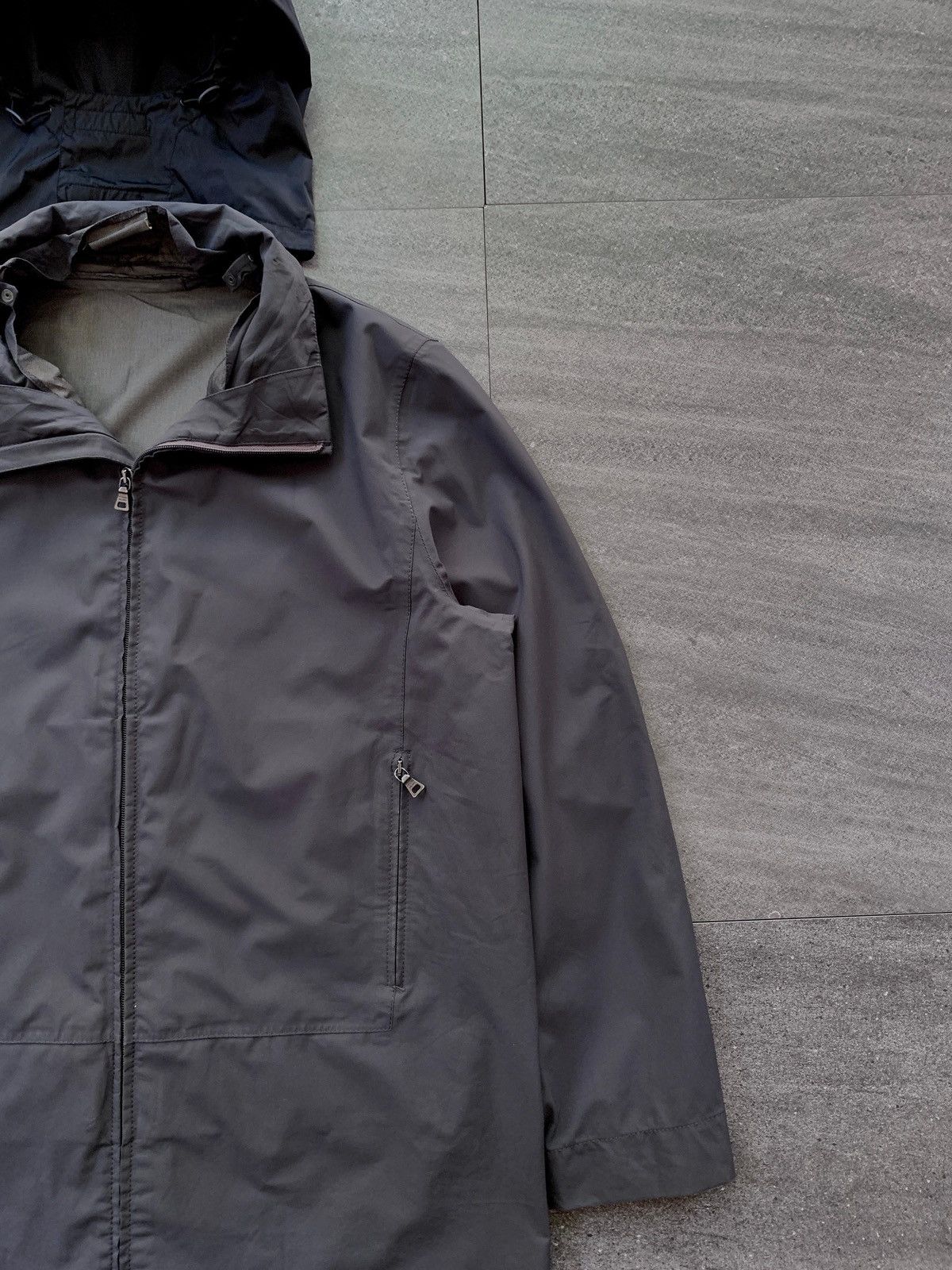 Prada FREE TAX! 2000s Goretex Convertible Hooded Coat Jacket Size US L / EU 52-54 / 3 - 2 Thumbnail
