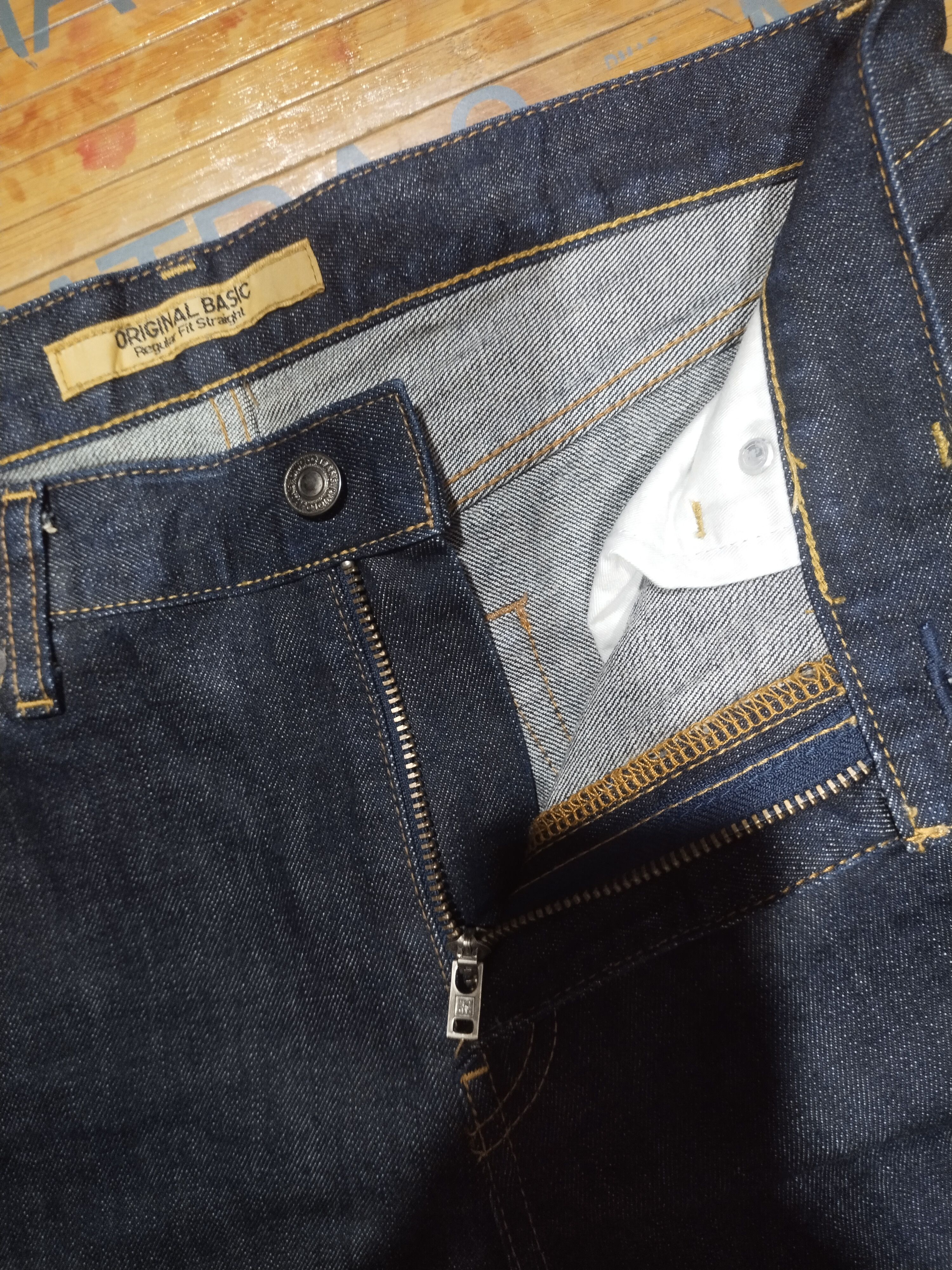 Japanese Brand × Uniqlo Jeans Uniqlo Blue Sz 32" /81cm Size US 32 / EU 48 - 12 Thumbnail