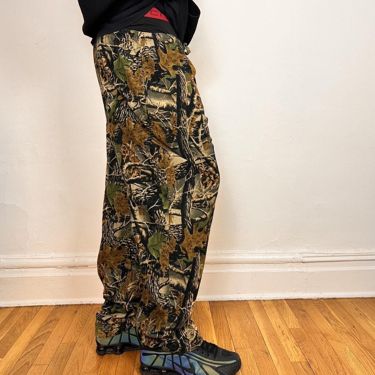 Cabelas Vintage Cabelas Brown/Black RealTree Flannel Pants - XLT Size US 34 / EU 50 - 6 Thumbnail