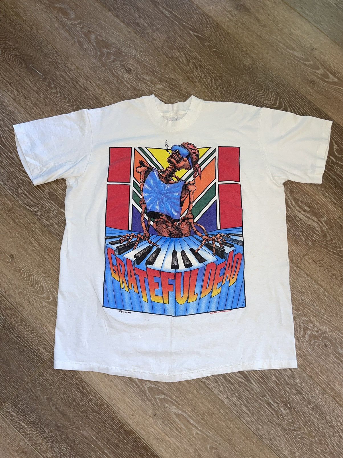 Grateful Dead VERY RARE 1989 Grateful Dead Summer Tour Tee Size US XL / EU 56 / 4 - 1 Thumbnail