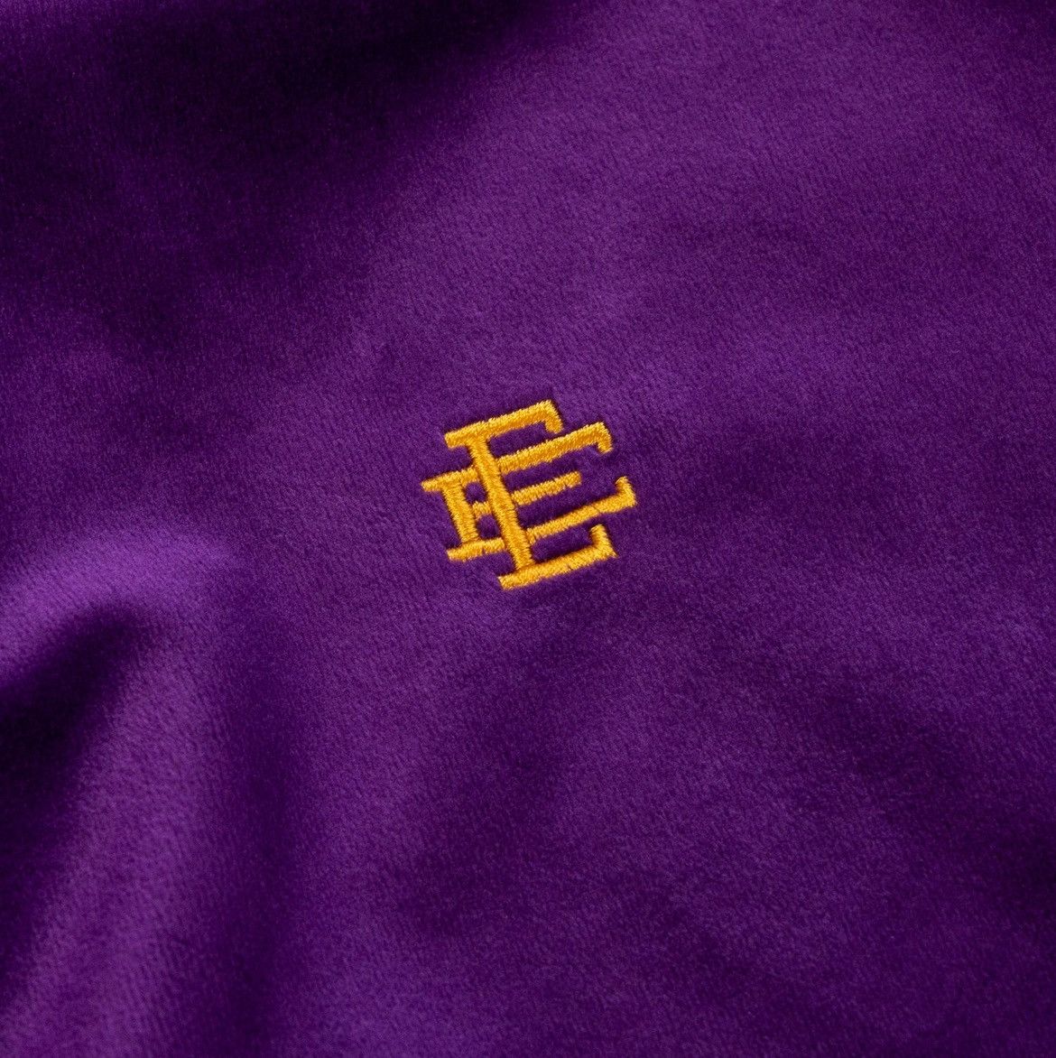 Eric Emanuel Eric Emanuel purple with gold trim velour track jacket large Size US L / EU 52-54 / 3 - 2 Thumbnail