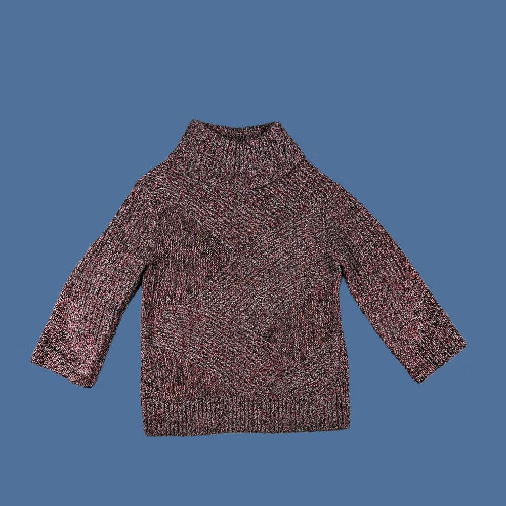 Rag & Bone Rag & Bone Women's Marled Turtleneck Sweater Wool Blend Chunky Knit Size M Size M / US 6-8 / IT 42-44 - 1 Thumbnail