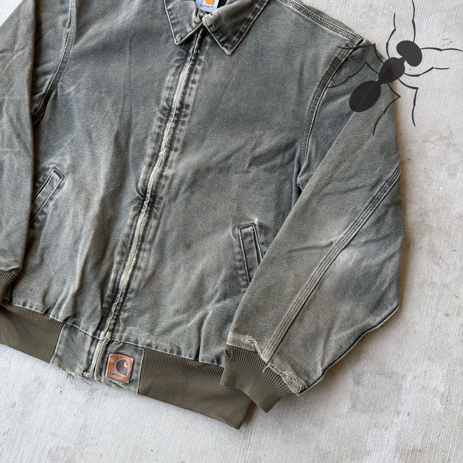 Carhartt × Vintage Carhartt green Santa Fe work wear jacket Size US M / EU 48-50 / 2 - 4 Thumbnail