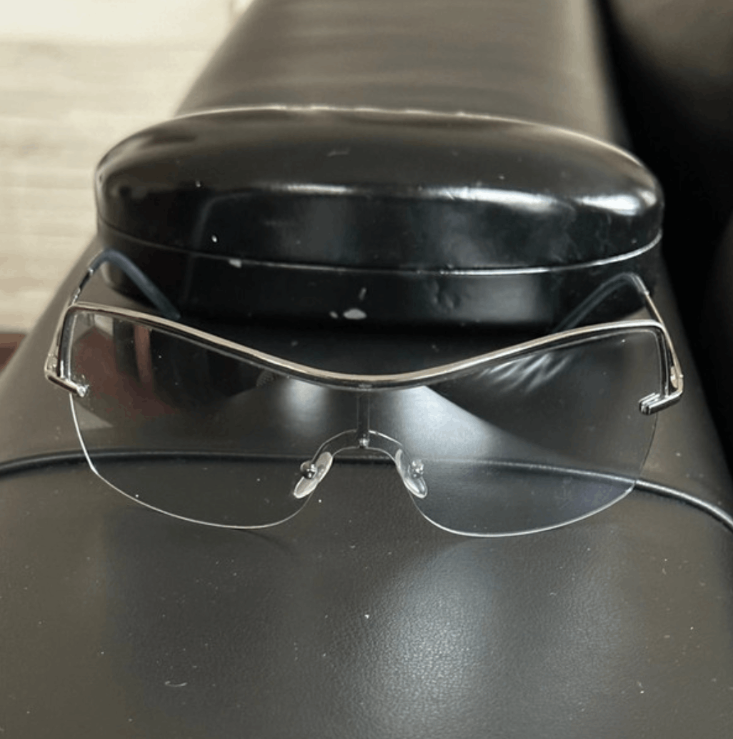 Gucci × Tom Ford × Vintage GUCCI Sunglasses Shield Rimless 90s Wrap GG2684 Size ONE SIZE - 6 Thumbnail
