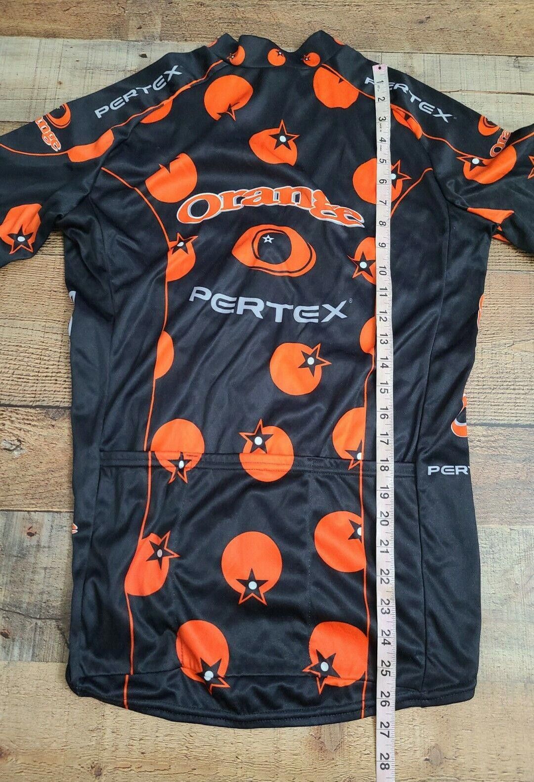 Designer Pertex Cycling Shirt Medium Orangers Orange shorts sleeve Size ONE SIZE - 6 Thumbnail