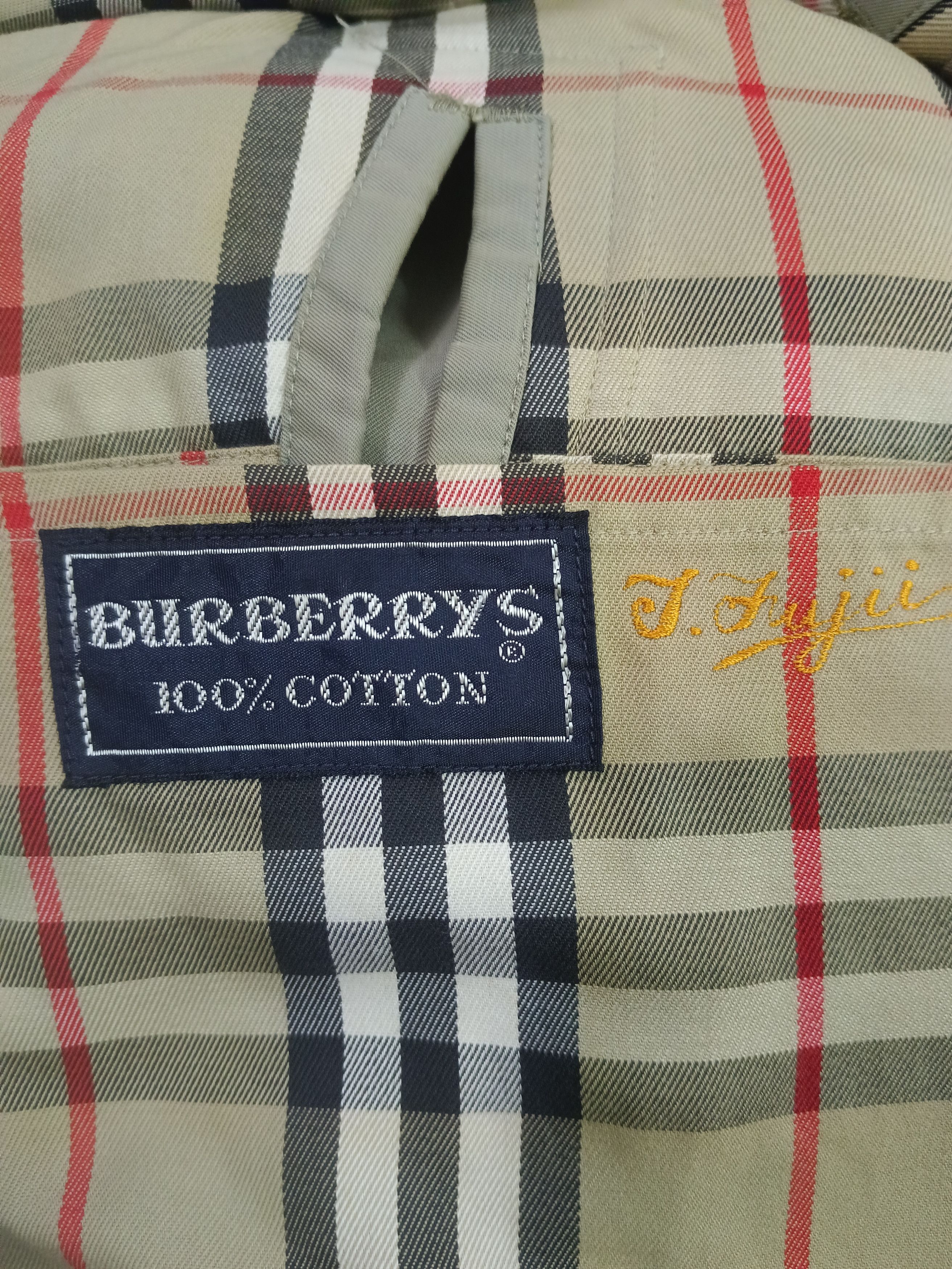 Burberry Vintage Burberrys Made in England Trench Coat Nova Check Size US M / EU 48-50 / 2 - 8 Thumbnail