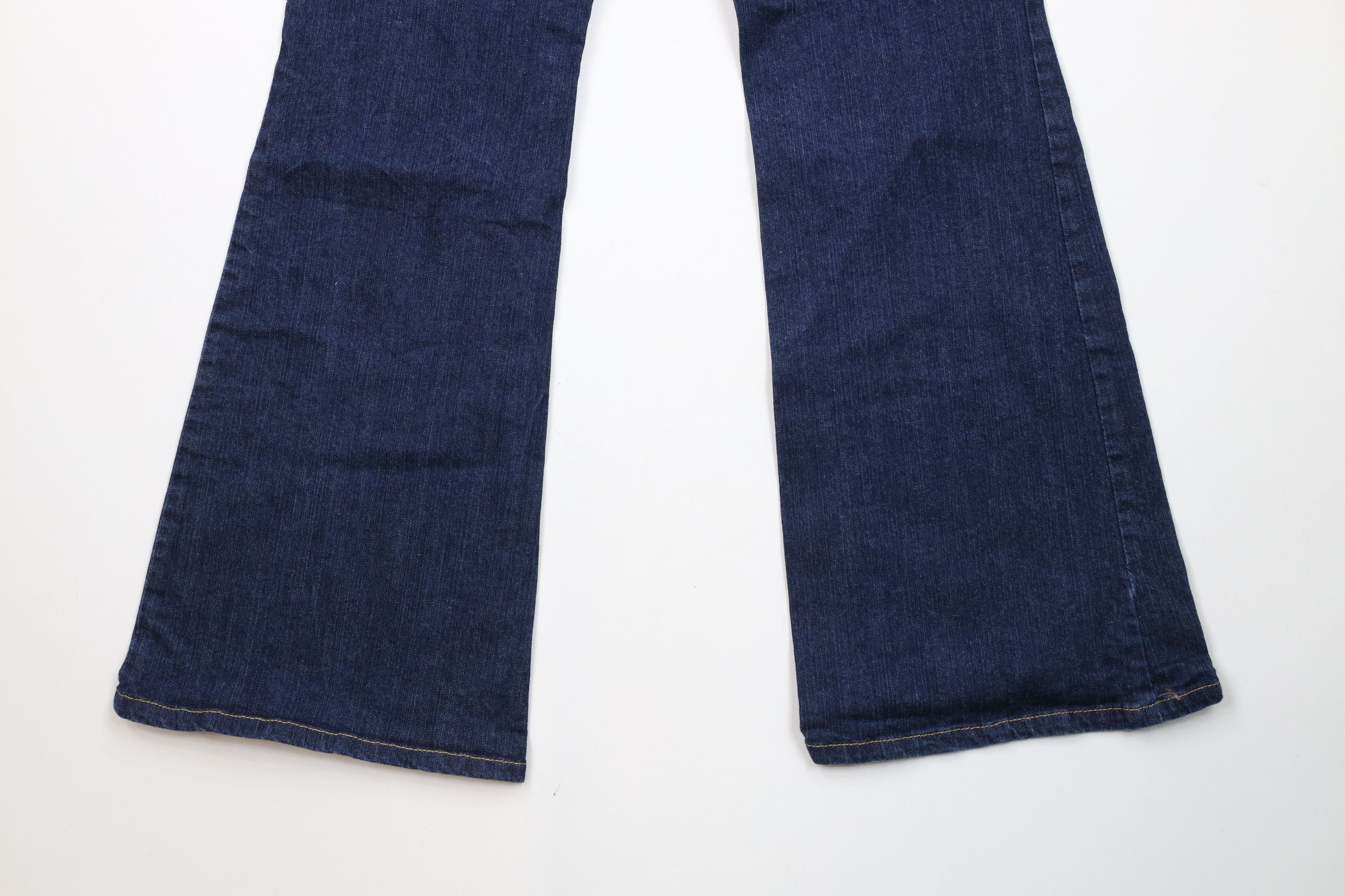 Vintage Vintage 90s Y2K Babydoll Stretch Wide Leg Bell Bottoms Jeans Size 32" / US 10 / IT 46 - 12 Thumbnail