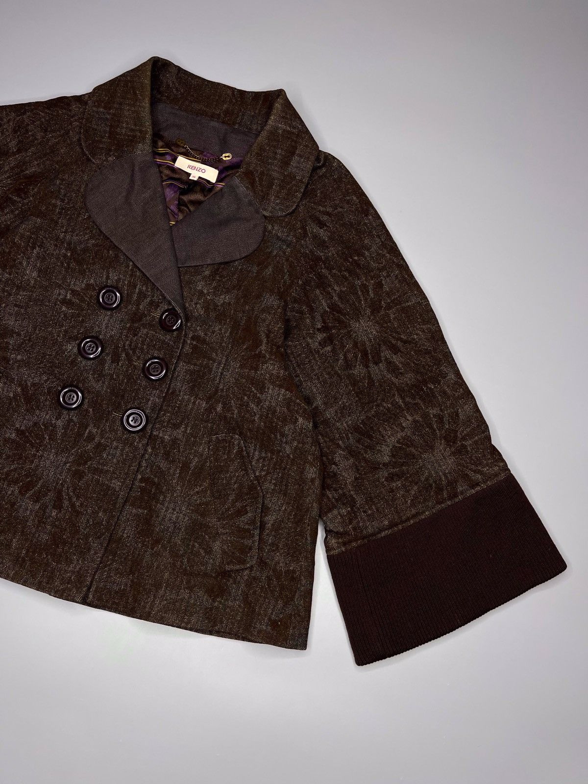 Designer × Kenzo Vintage Archive Kenzo Blazer Jacket 90’s Size XS / US 0-2 / IT 36-38 - 6 Thumbnail