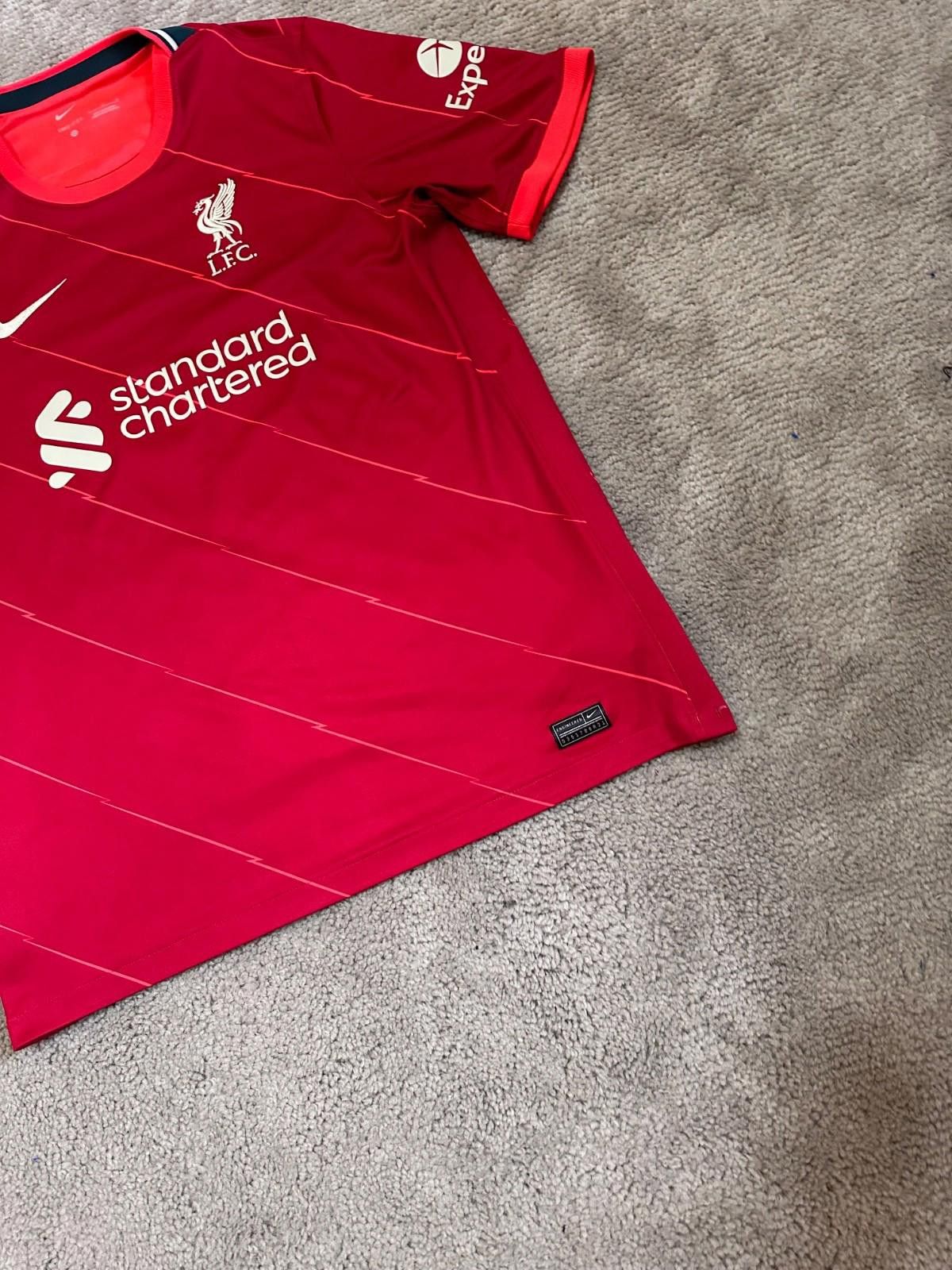 Nike #6 THIAGO Liverpool Home Football Shirt Nike Soccer Jersey Size US L / EU 52-54 / 3 - 2 Thumbnail
