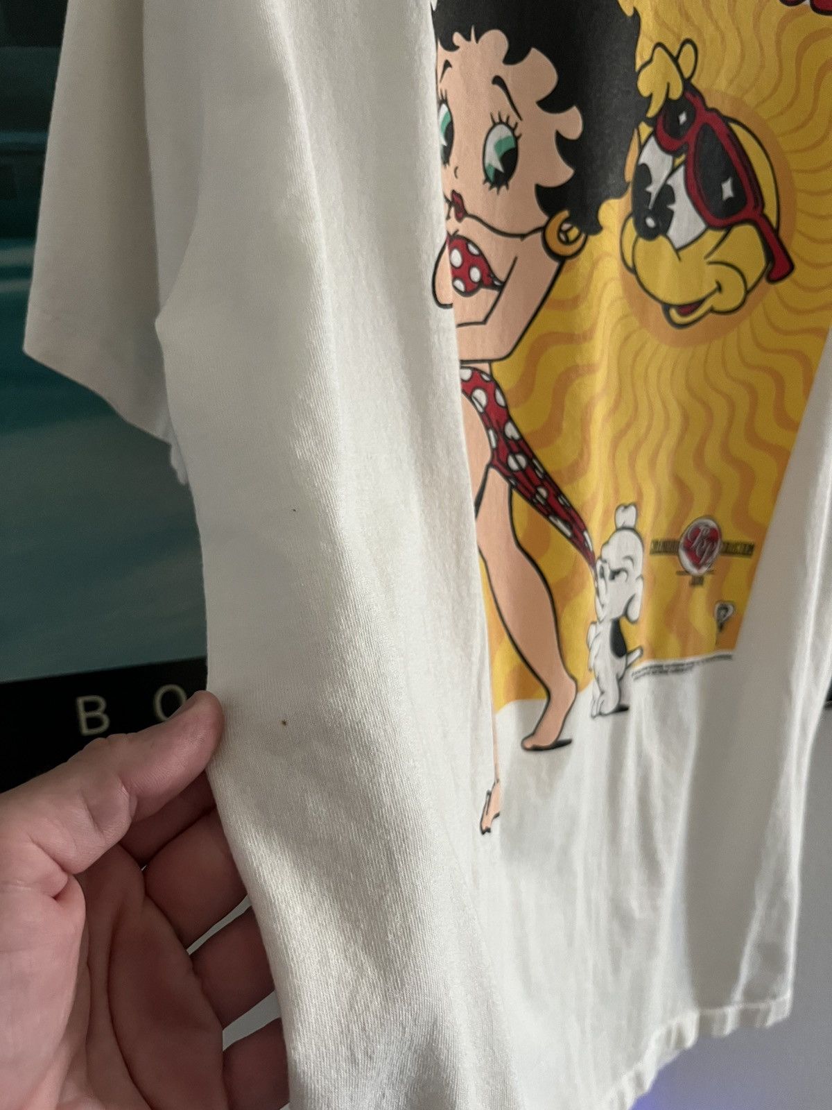 Vintage Vintage 90's Betty Boop Boopertone T-Shirt Size XL 1990 Size US XL / EU 56 / 4 - 6 Thumbnail