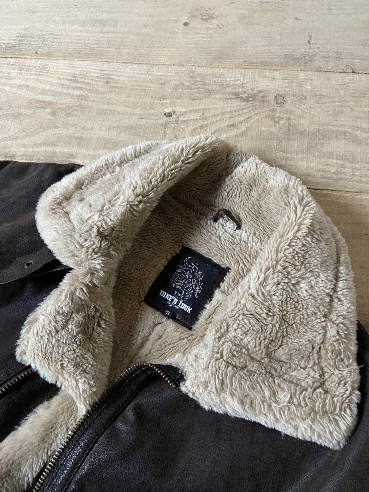 Vintage Vintage Sheepskin Jacket Y2k leather Size US XL / EU 56 / 4 - 3 Thumbnail