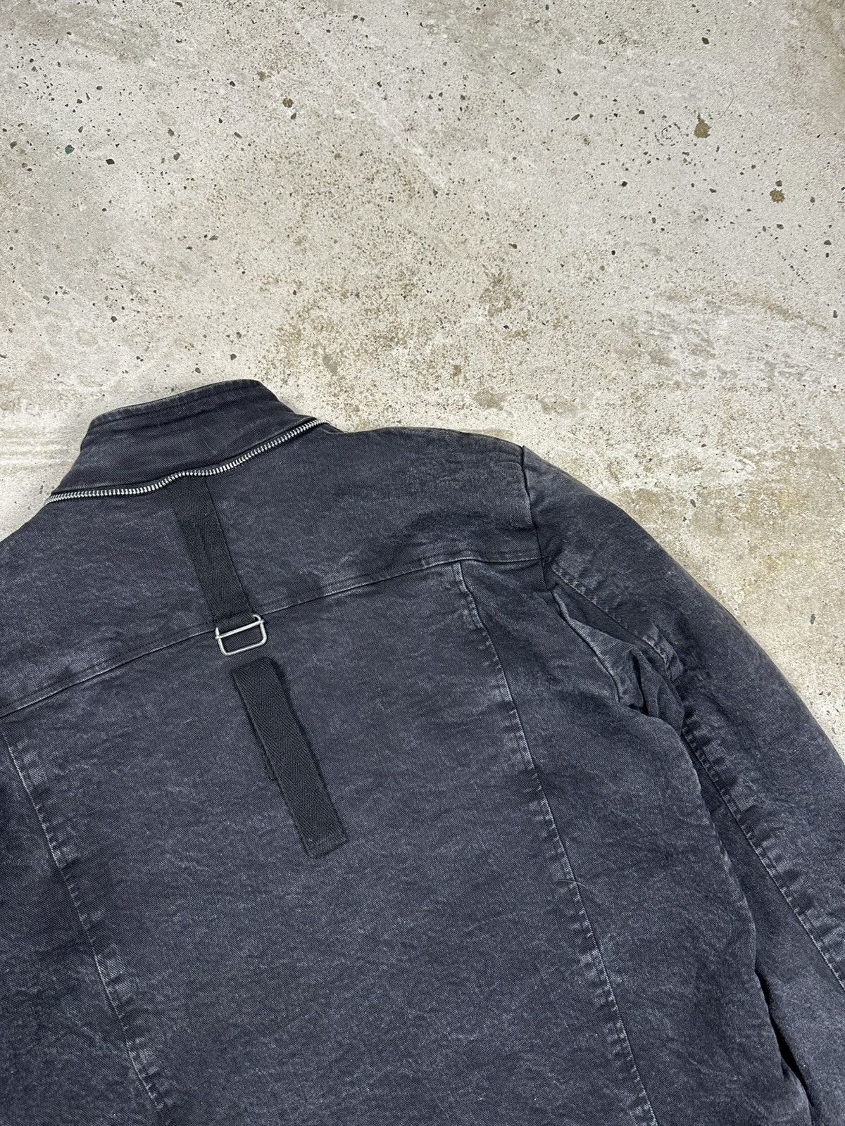 Japanese Brand Vintage Y2K Bondage Denim Style Asymmetrical Zippers Jacket Size US L / EU 52-54 / 3 - 14 Thumbnail