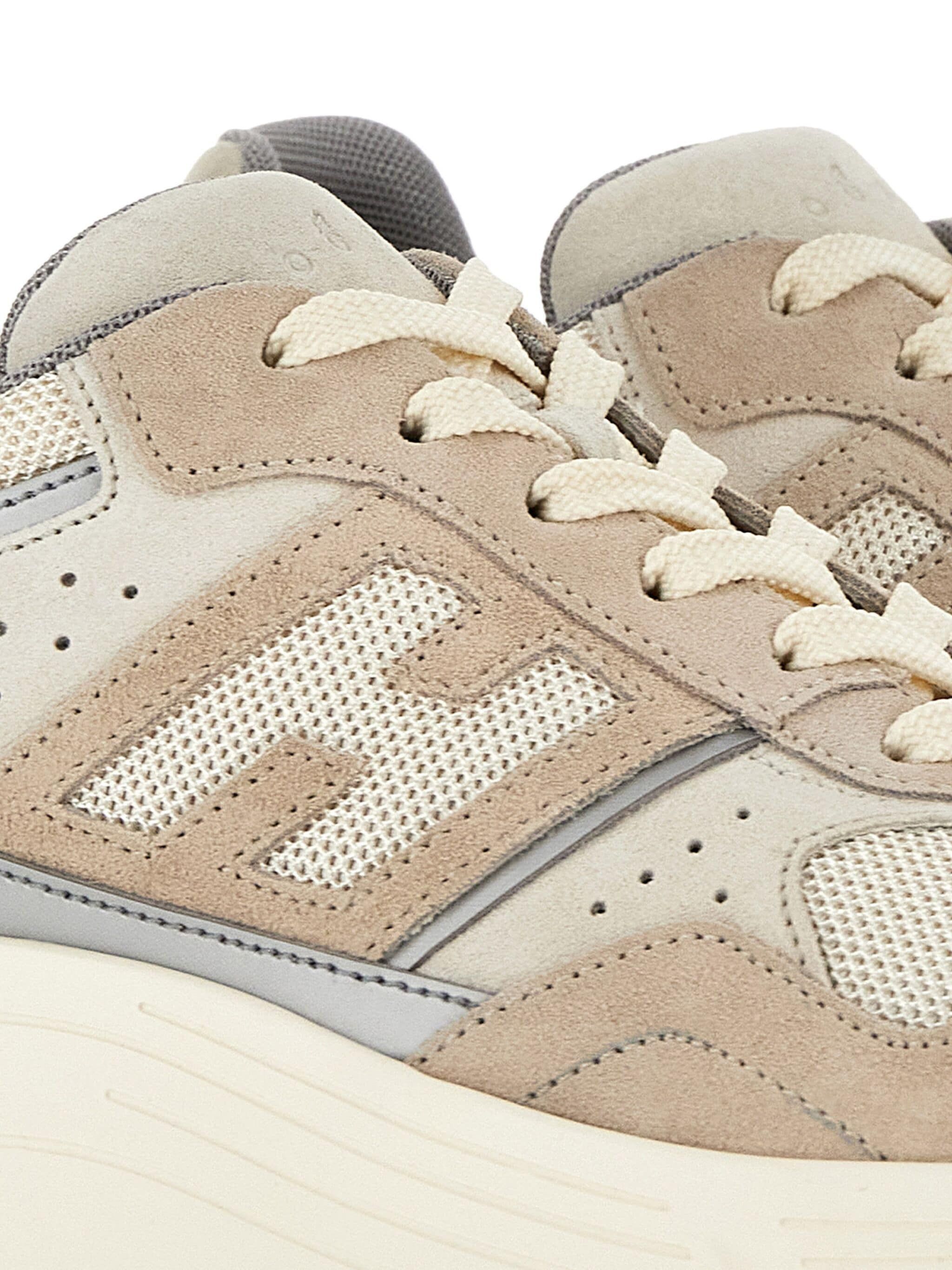 Hogan o1s22i1n1024 Hi-Fidelity Low-Top Sneakers in Beige Size US 7 / IT 37 - 6 Thumbnail