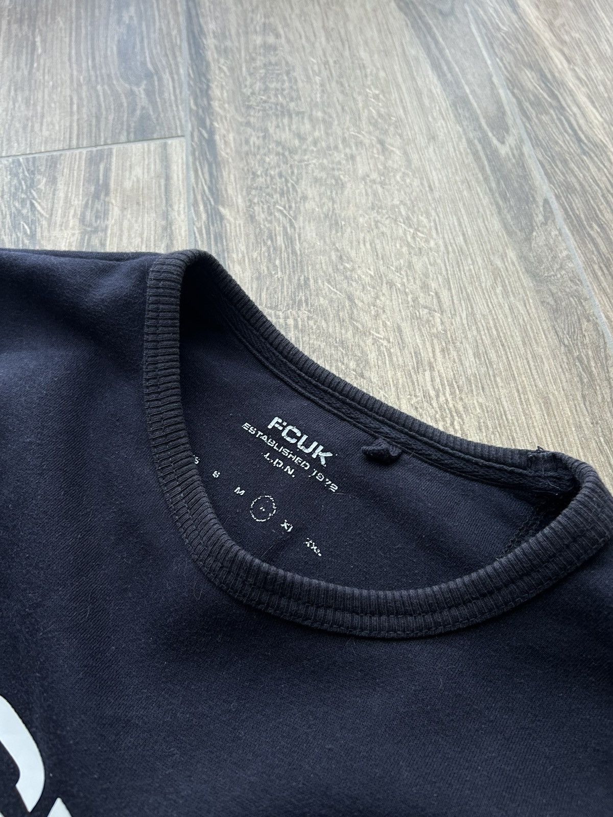 FCUK × French Connection × Vintage FCUK y2k big logo sweatshirt French Collection Size US L / EU 52-54 / 3 - 3 Thumbnail