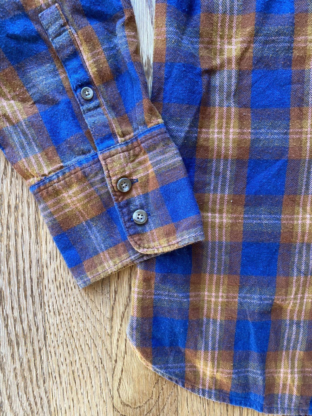 Madewell × Vintage Madewell Vintage Flannel Shirt 100% Cotton Sz M Size US M / EU 48-50 / 2 - 5 Thumbnail