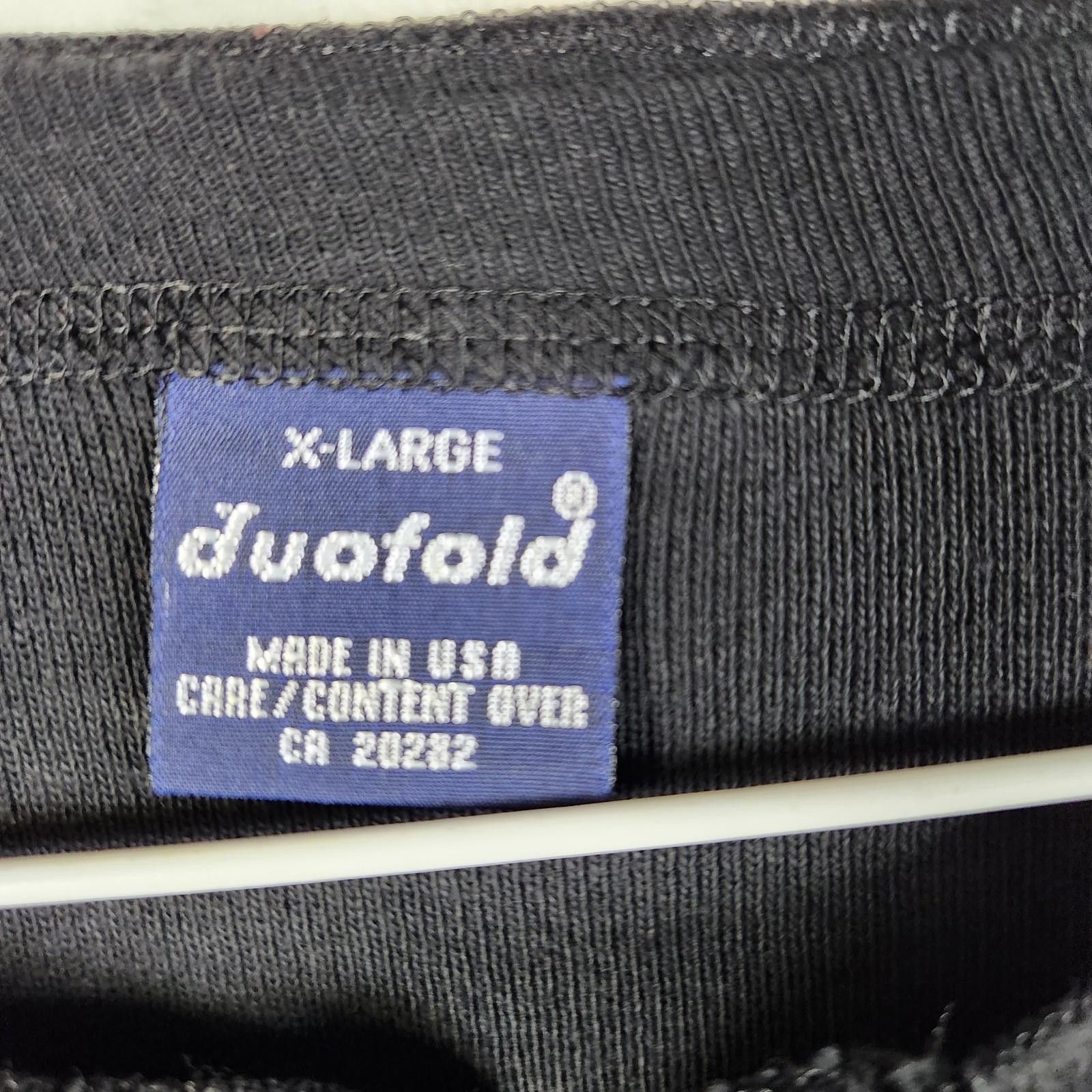 Designer Vintage Duofold 3 Button Short Sleeve Thermal Black Size XL Size US XL / EU 56 / 4 - 6 Thumbnail