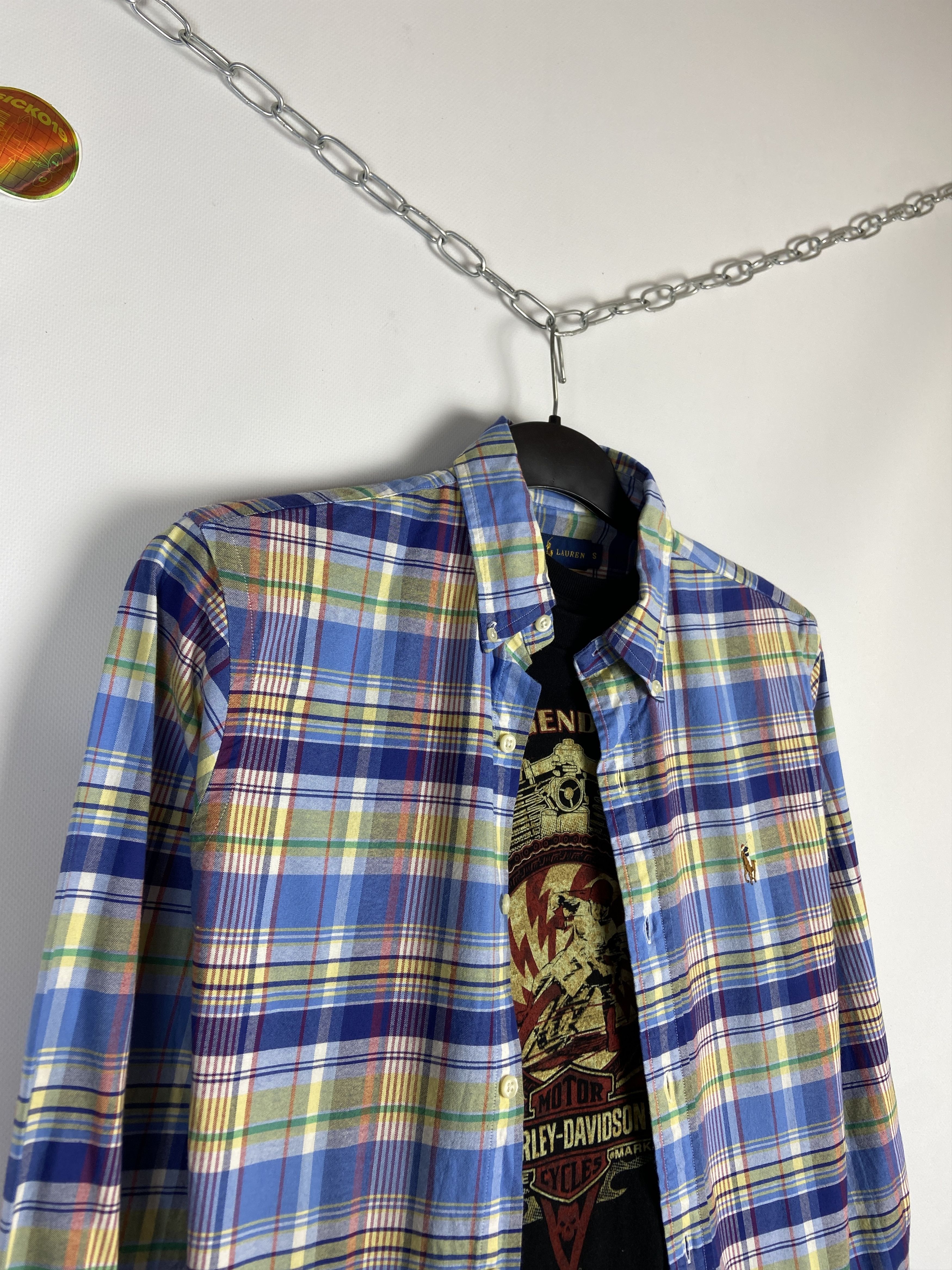 Flannel Flannel Polo Ralph Lauren Vintage Mens Shirt Size US S / EU 44-46 / 1 - 4 Thumbnail