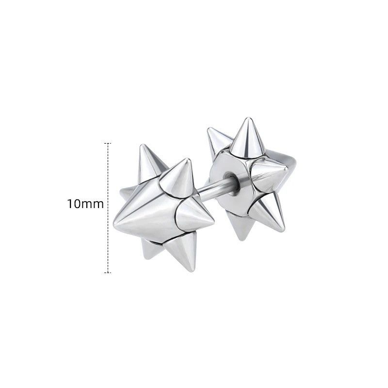 Jewelry × Vintage Pointed Cone Barbell Piercing Earrings Size ONE SIZE - 3 Thumbnail