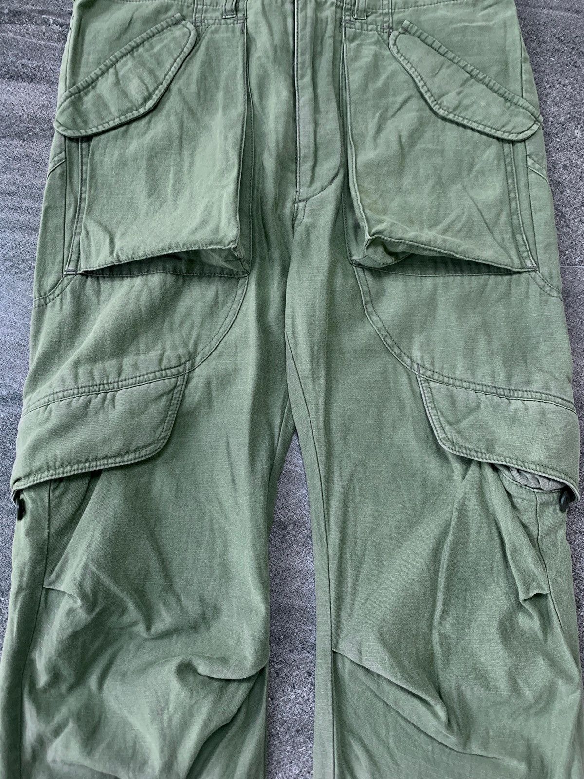 CABANE de ZUCCa × Issey Miyake Multi Pocket Cargo Pants Size US 30 / EU 46 - 6 Thumbnail