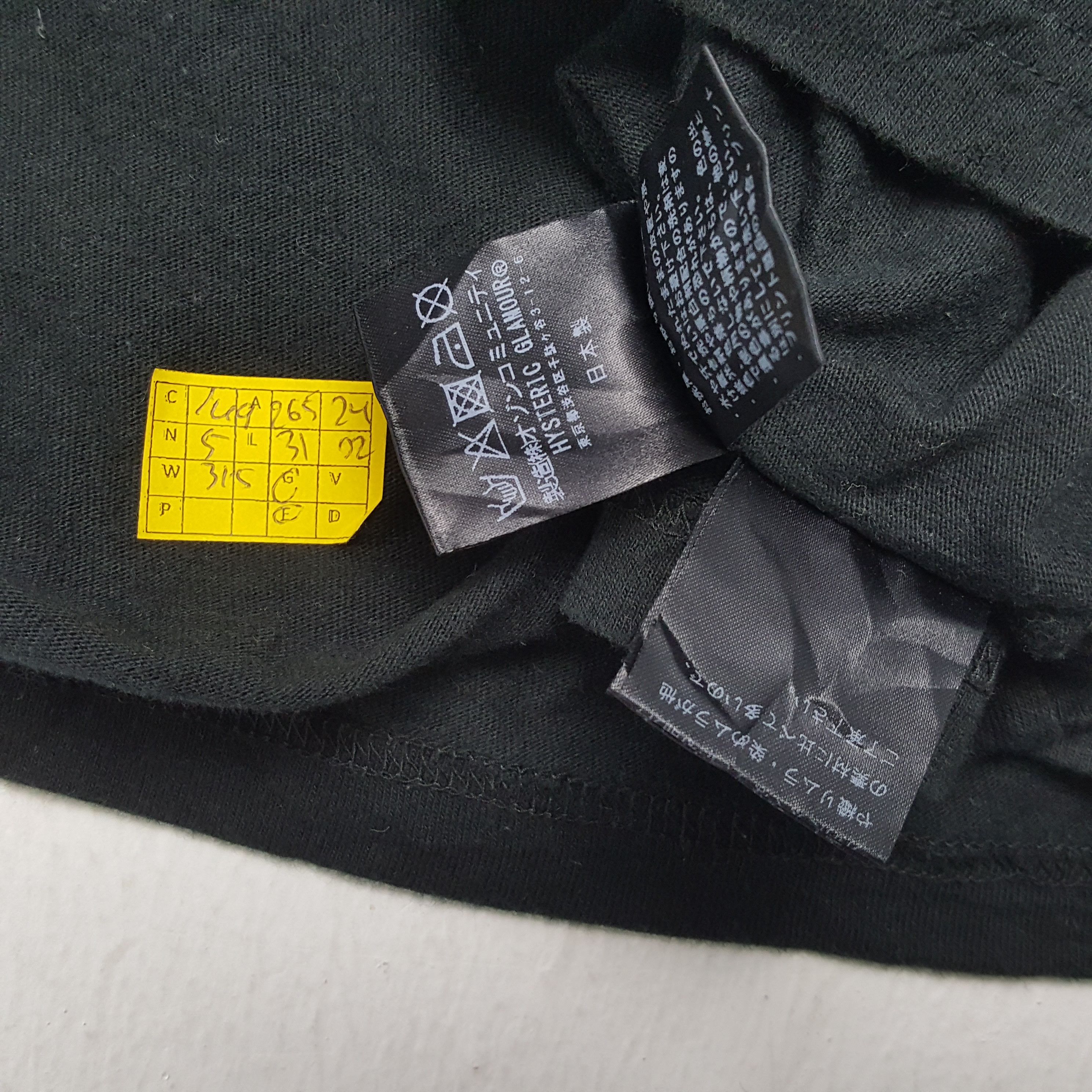 Hysteric Glamour × Japanese Brand × Vintage Vintage HYSTERIC GLAMOUR Japanese Brand Oversize T-Shirts Size US XXL / EU 58 / 5 - 6 Thumbnail