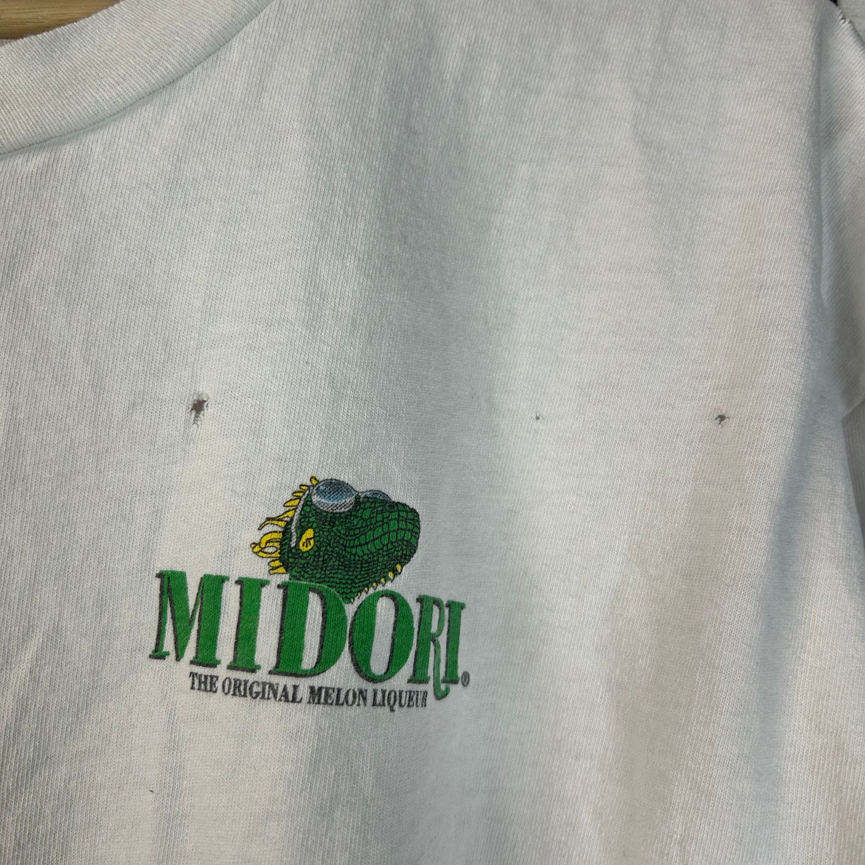 Vintage Vintage 90s Midori Melon Liqueur Tee Size XL Size US XL / EU 56 / 4 - 3 Thumbnail