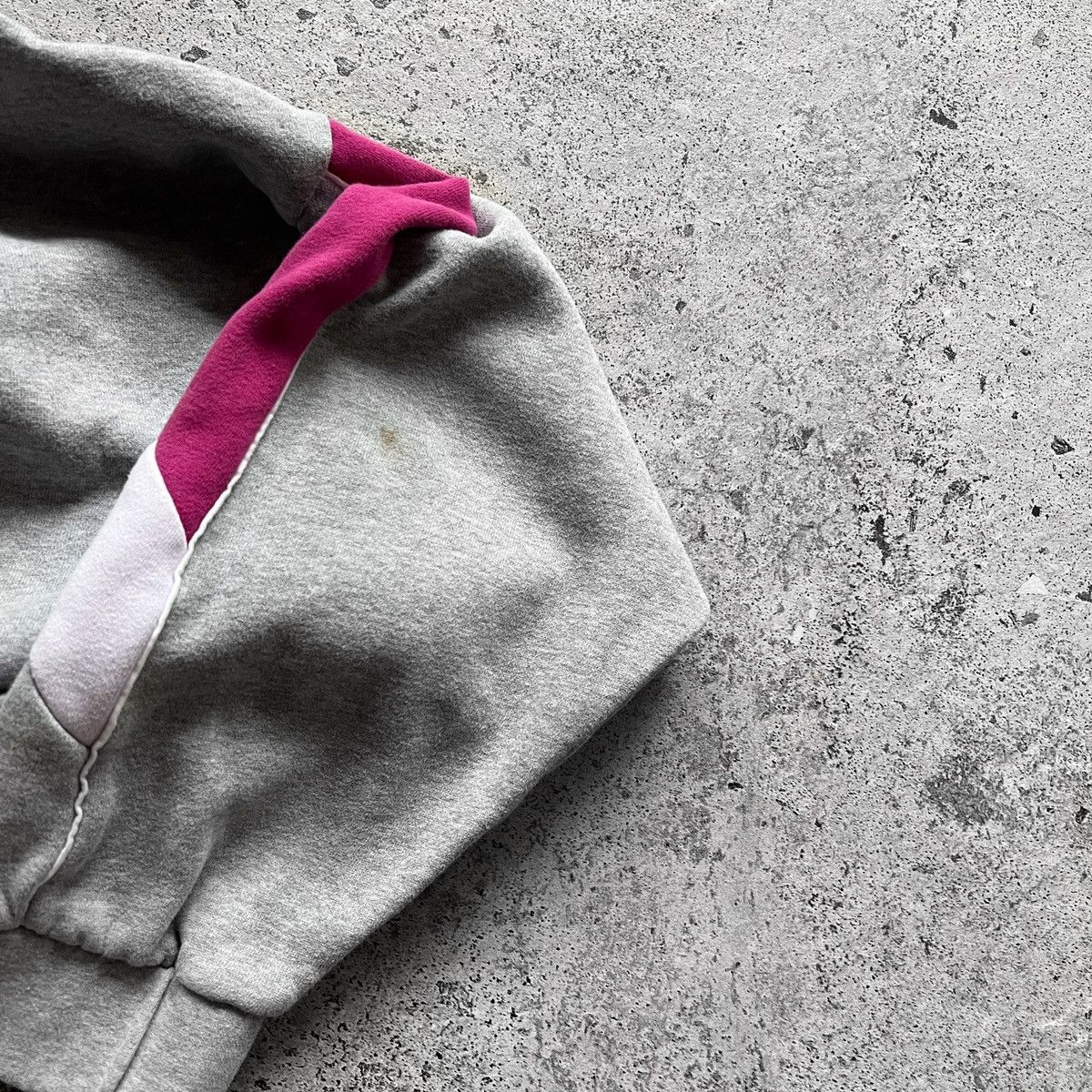 Designer × Ellesse Ellesse Sport Womens Gray Cropped Hoodie Long Sleeve Logo Size L / US 10 / IT 46 - 5 Thumbnail