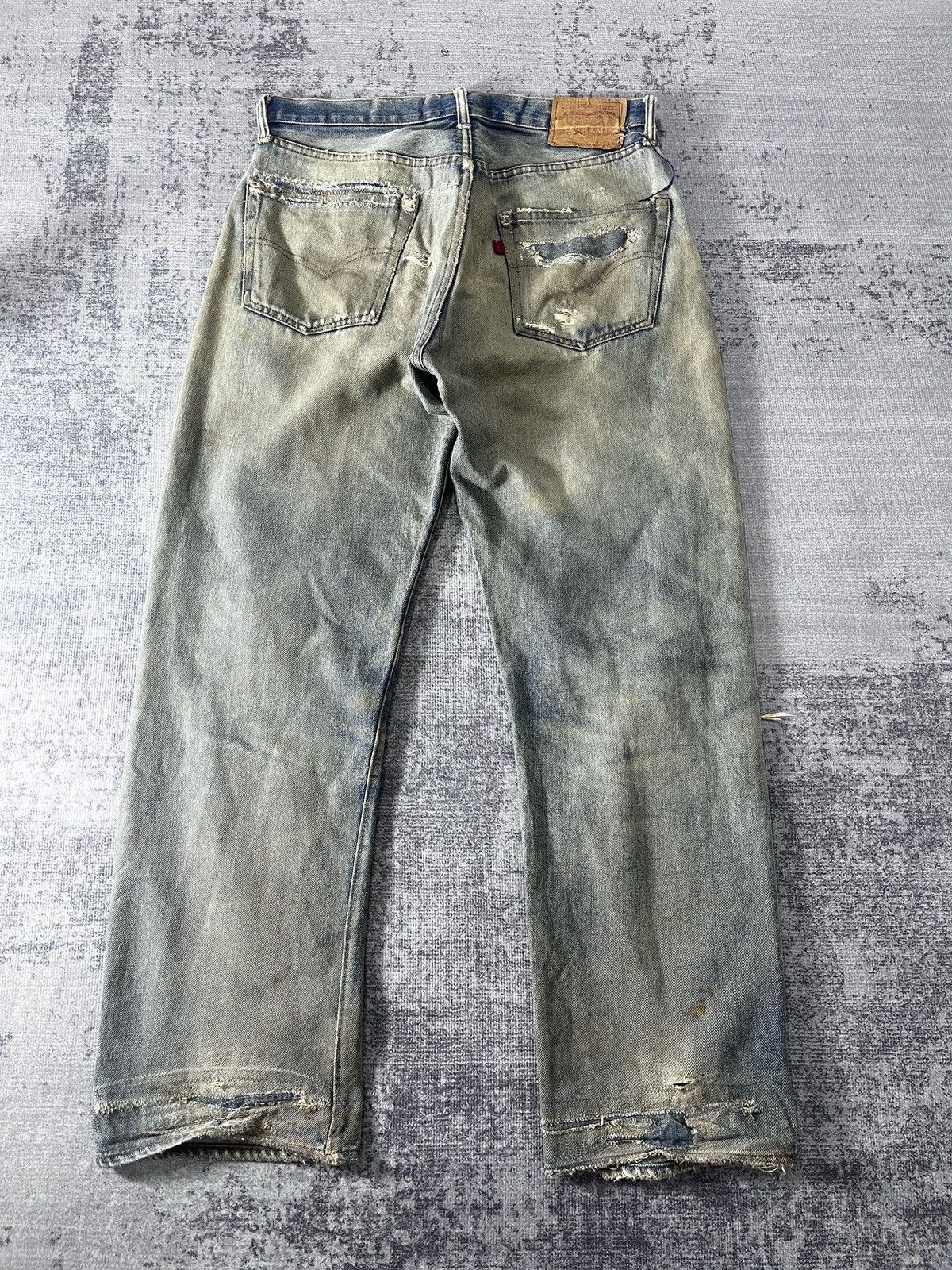 Levi's LEVIS 66 501 DISTRESSED SELVEDGE 60/70s Size US 34 / EU 50 - 2 Thumbnail