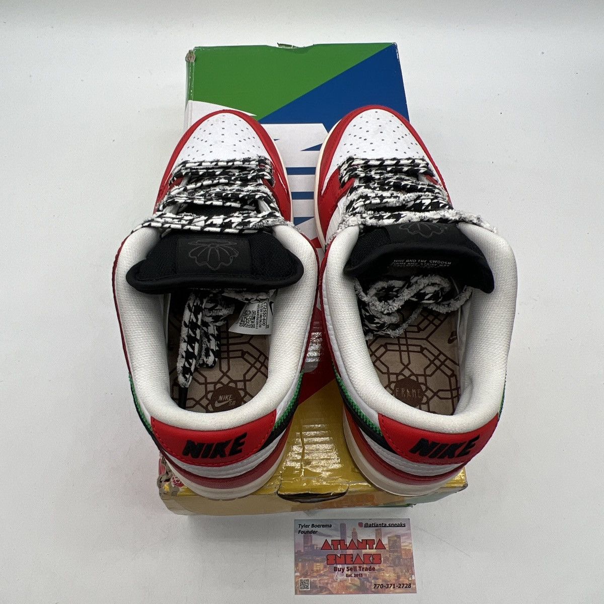 Nike Frame skate x Nike dunk low habibi Size US 6 / EU 39 - 7 Thumbnail