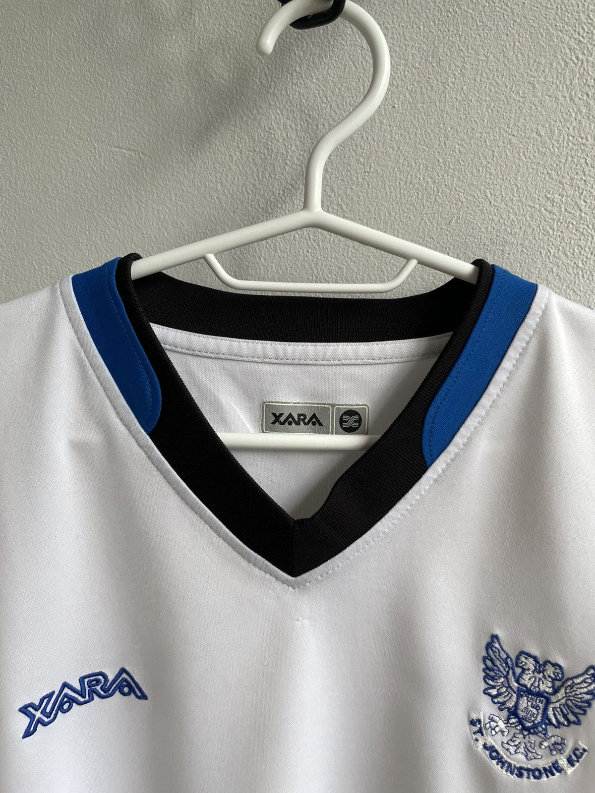 Vintage St Johnstone Fc 2006 2007 Football Shirt Soccer Jersey XARA Size US M / EU 48-50 / 2 - 7 Thumbnail
