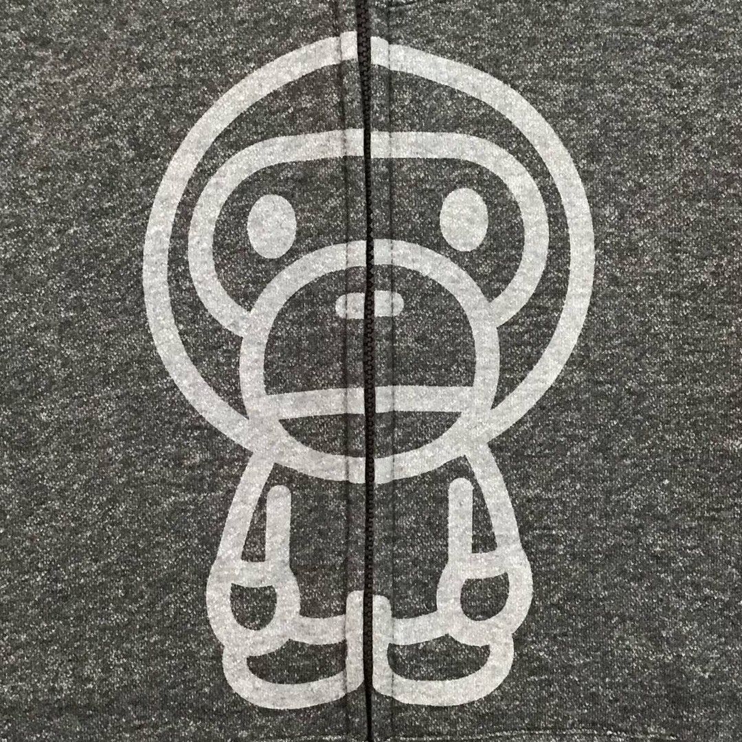 Bape BAPE Milo Logo Full Zip Hoodie a bathing ape NIGO Size US S / EU 44-46 / 1 - 2 Thumbnail