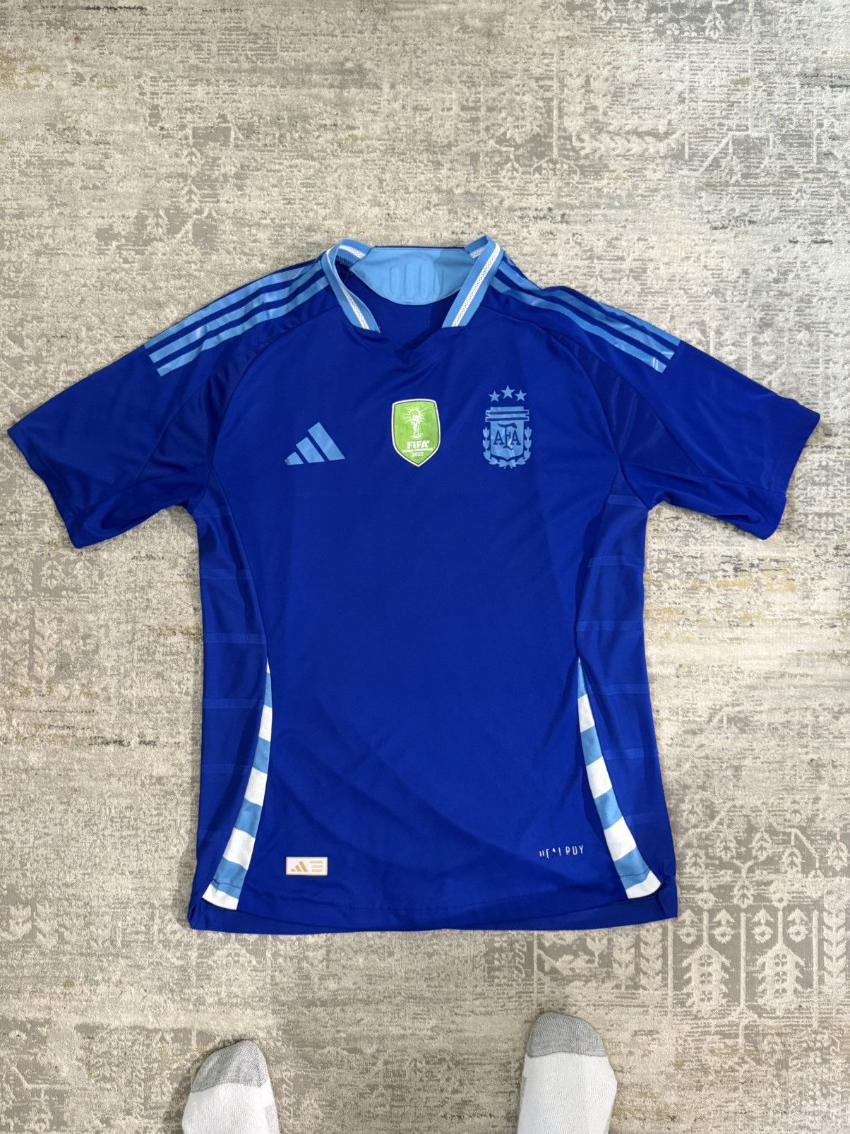Nike Nike Argentina 2022 World Cup Jersey Away Size US L / EU 52-54 / 3 - 1 Thumbnail