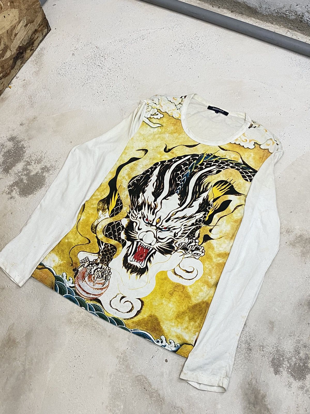 GOSTAR DE FUGA × If Six Was Nine × Japanese Brand Fantashu Japan Street Art Abstract Fighter Dragon Tattoo Size US M / EU 48-50 / 2 - 2 Thumbnail