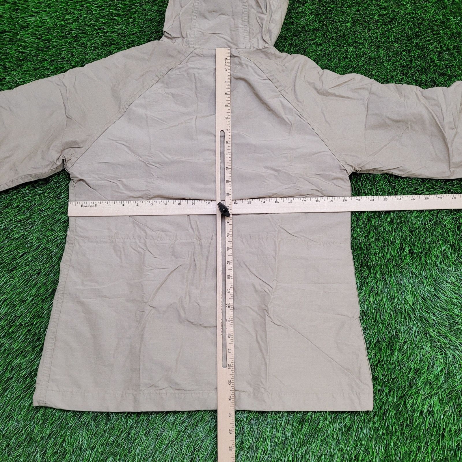 Vintage 90s Woolrich Parka Coat Jacket Women M/L 20x27 Beige