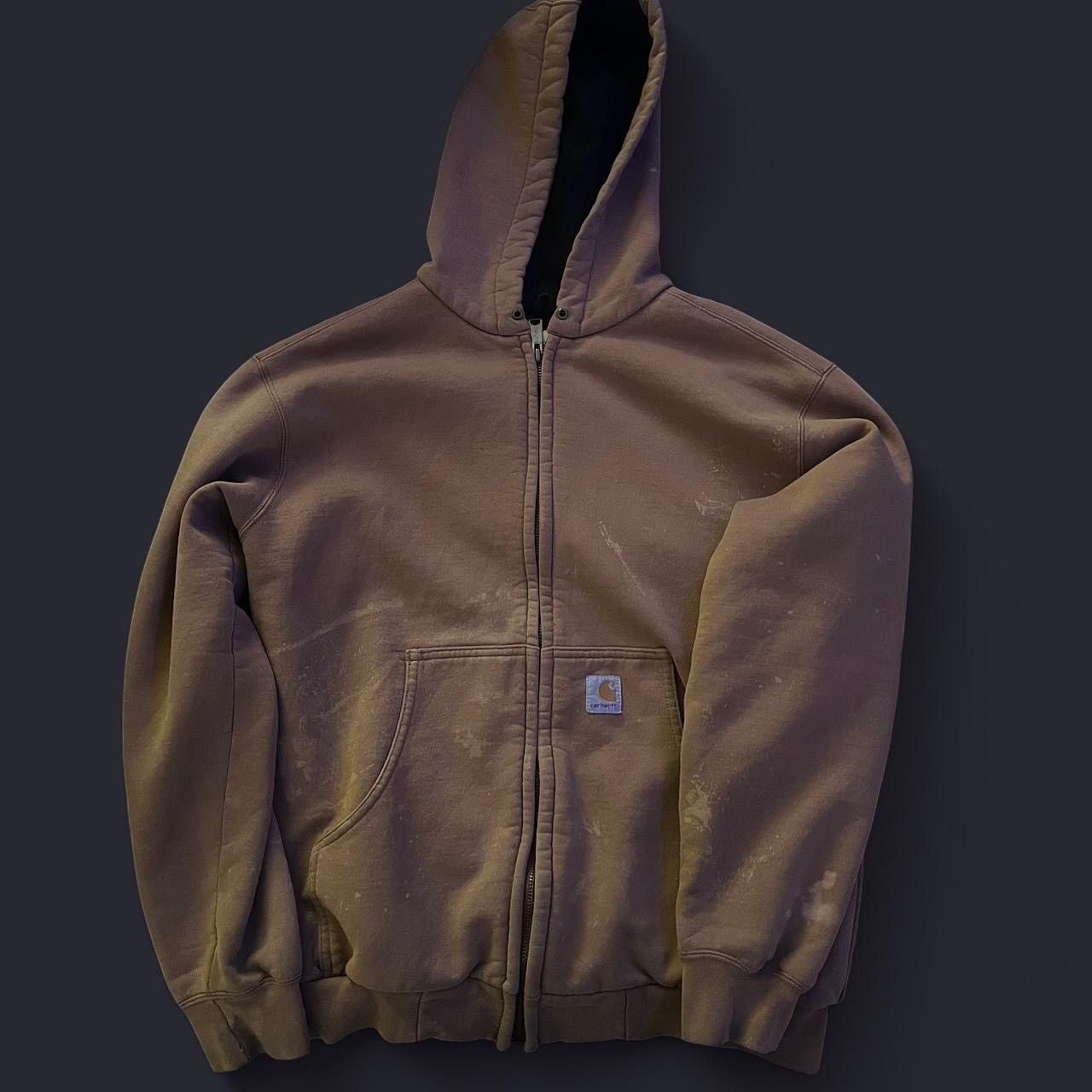 Carhartt × Vintage Brown Carhartt Zip up Jacket Size US S / EU 44-46 / 1 - 1 Thumbnail