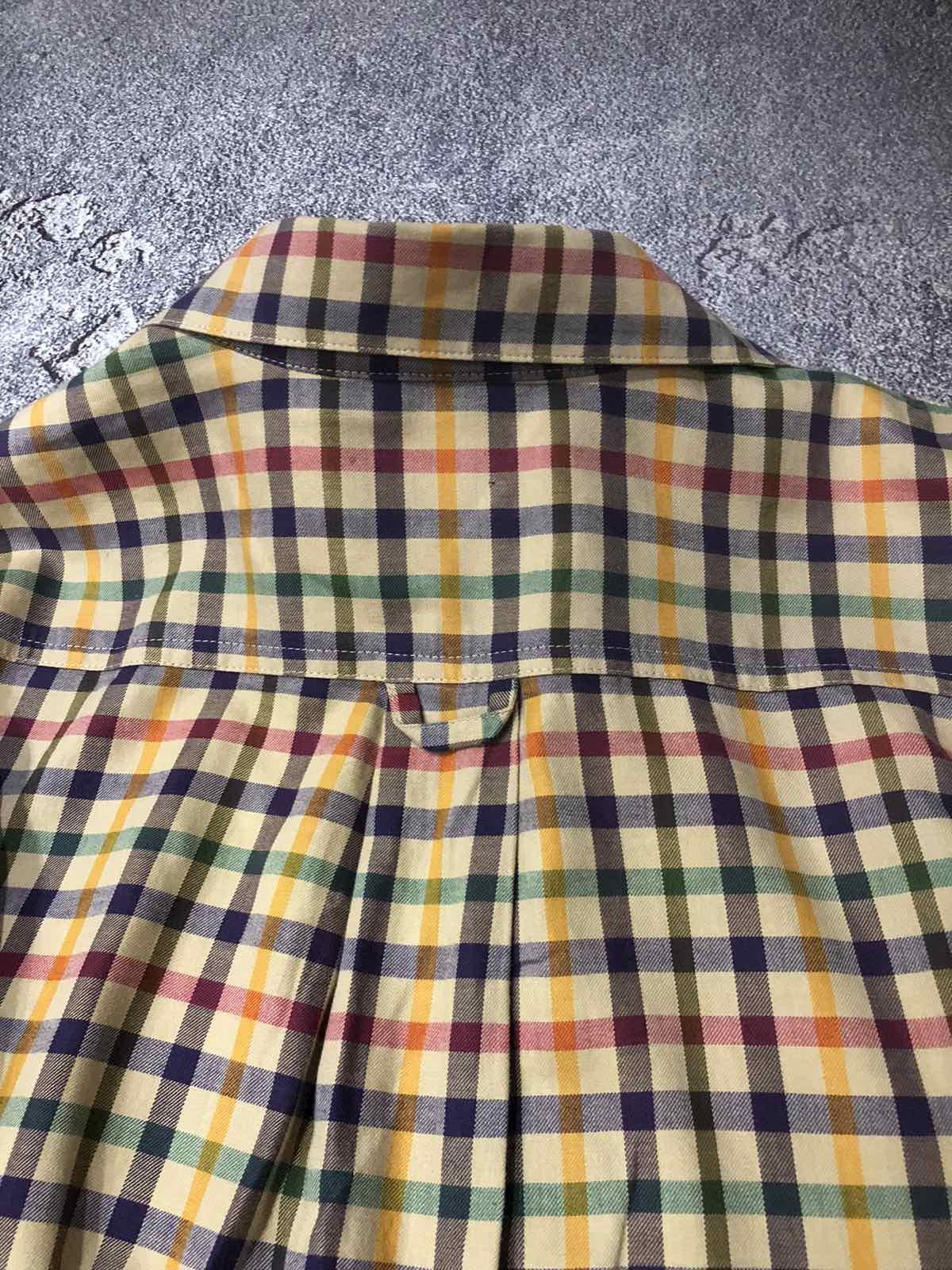 DAKS Daks Check Shirt Cotton Dress size 12 Size M / US 6-8 / IT 42-44 - 4 Thumbnail