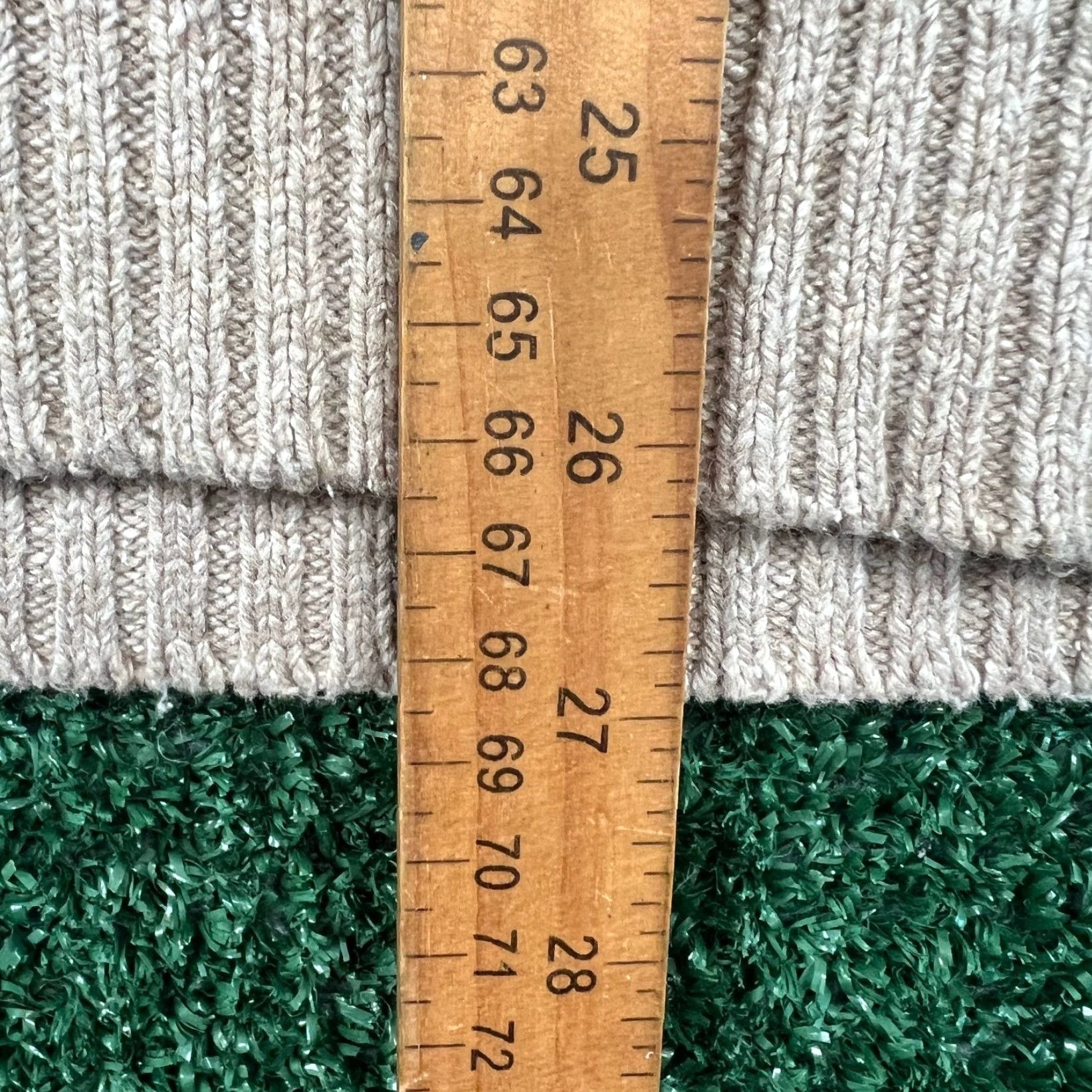 Peter Millar Peter Millar Mens Sweater XXL Beige Shawl Collar Cotton Silk Flax Viscose Preppy Size US XXL / EU 58 / 5 - 4 Thumbnail