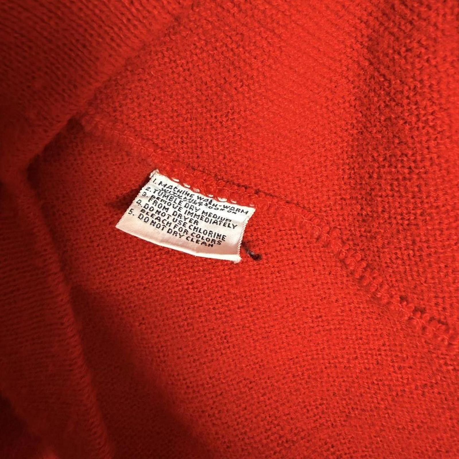 Izod 1970s Lacoste IZOD knit cardigan sweater, blue croc, M/L Size US L / EU 52-54 / 3 - 7 Thumbnail