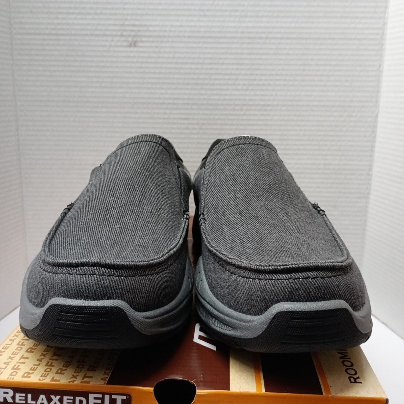 SKECHERS Skechers Memory Foam Shoes Men's Size 12 Extra Wide Gray Size US 12 / EU 45 - 2 Thumbnail