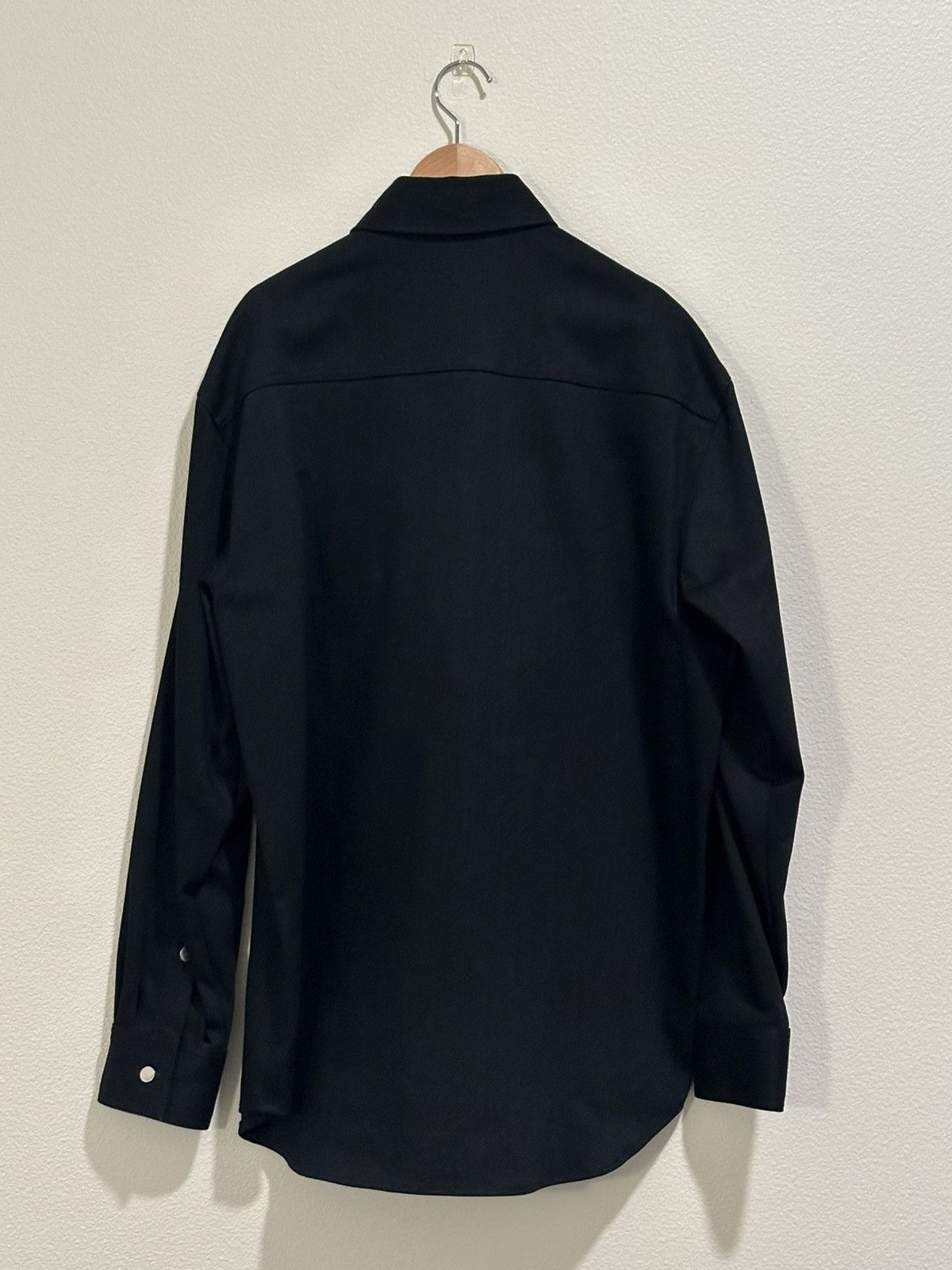 Raf Simons Raf Simons FW19 Carry Over Denim Shirt Black Size Large Size US L / EU 52-54 / 3 - 2 Thumbnail